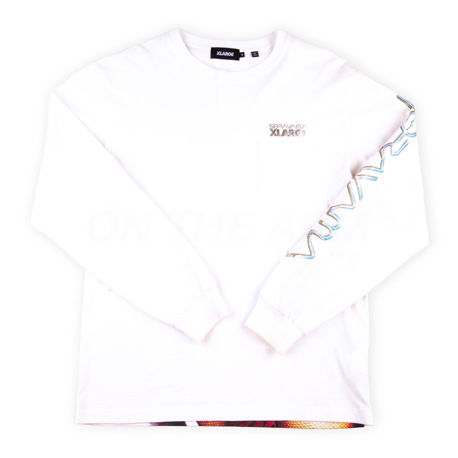 XLarge White Sorayama Pocket L/S PRE-OWNED