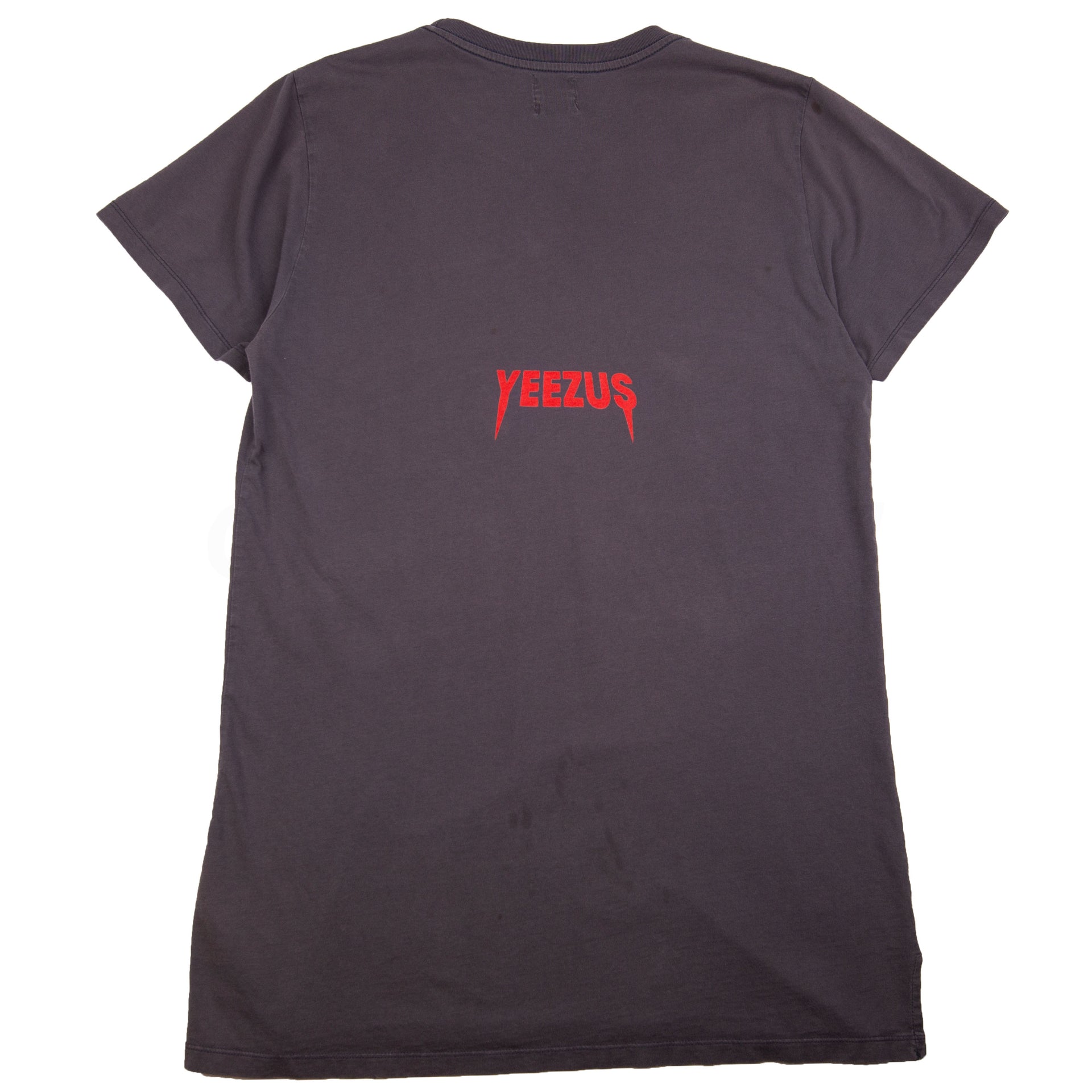 Kanye West Washed Black Yeezus Tour Tee PRE-OWNED
