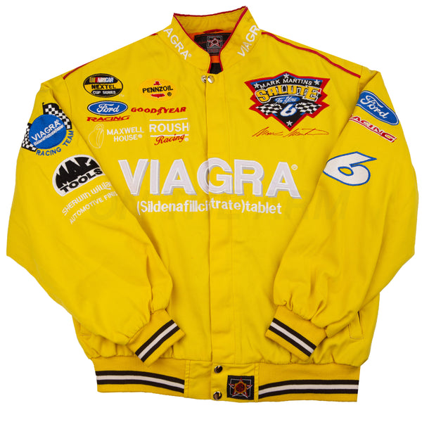 Vintage Yellow Viagra Bootleg Racing Jacket