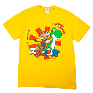 Vintage Yellow Mario & Yoshi Japanese Tee (2009)