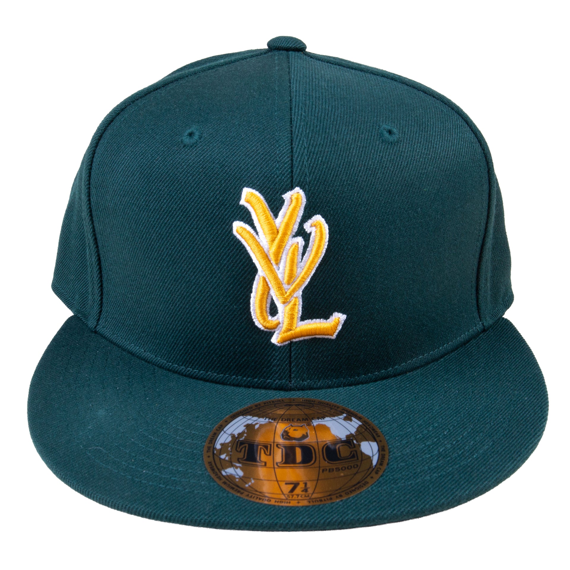 Playboi Carti Green/Yellow YVL Complexcon Fitted Hat