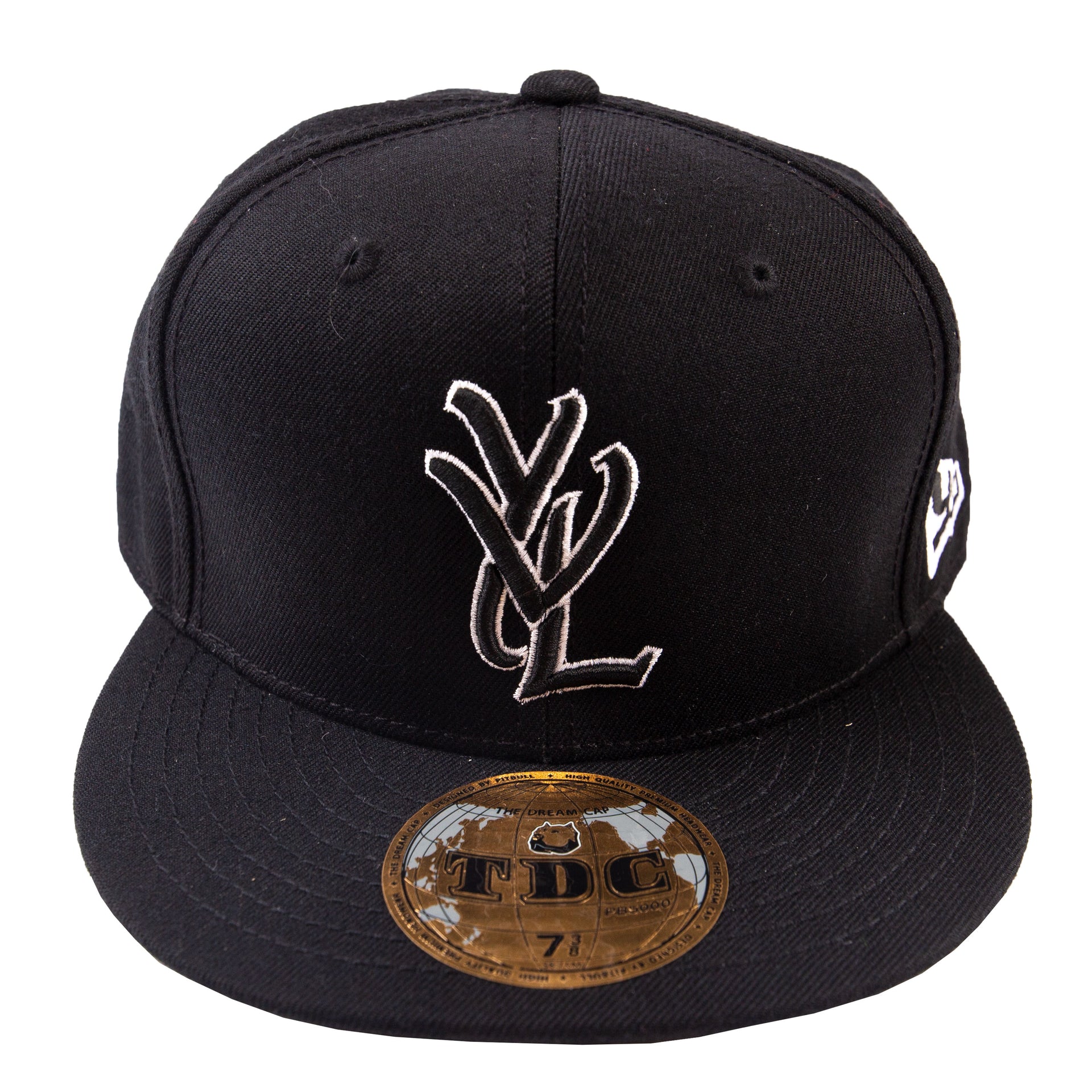 Playboi Carti Black/White Trim YVL Fitted Hat