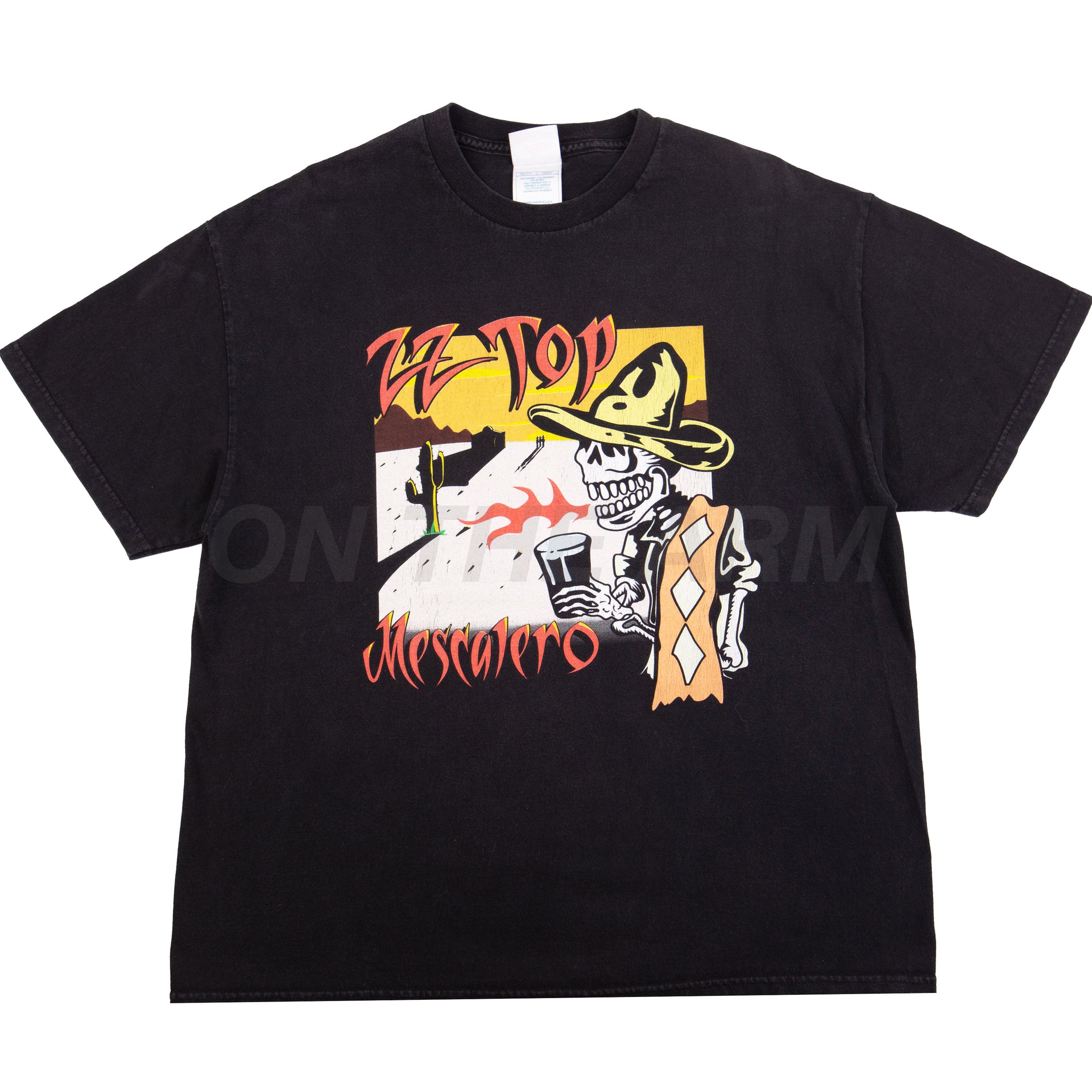 Vintage Black ZZ Top Tour Tee (2003)