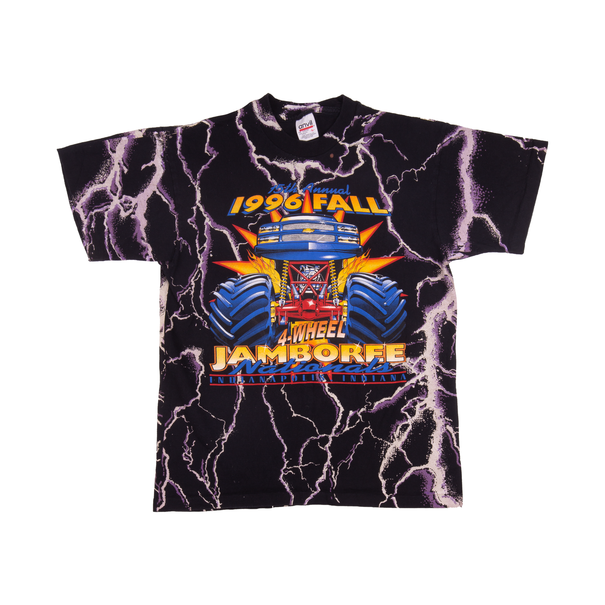 Vintage Black 1996 Jamboree Monster Truck Tee