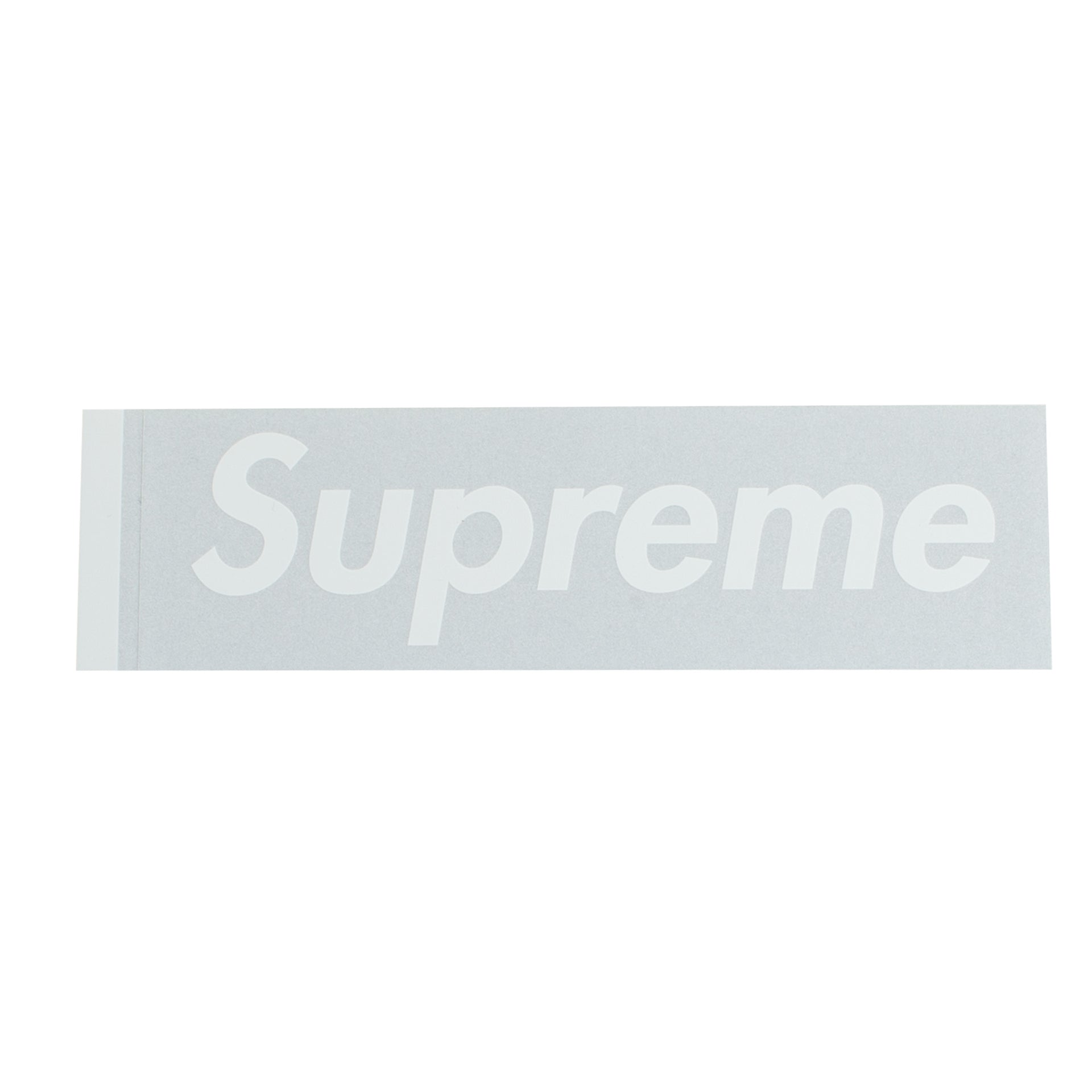 Supreme Silver 3M Box Logo Sticker