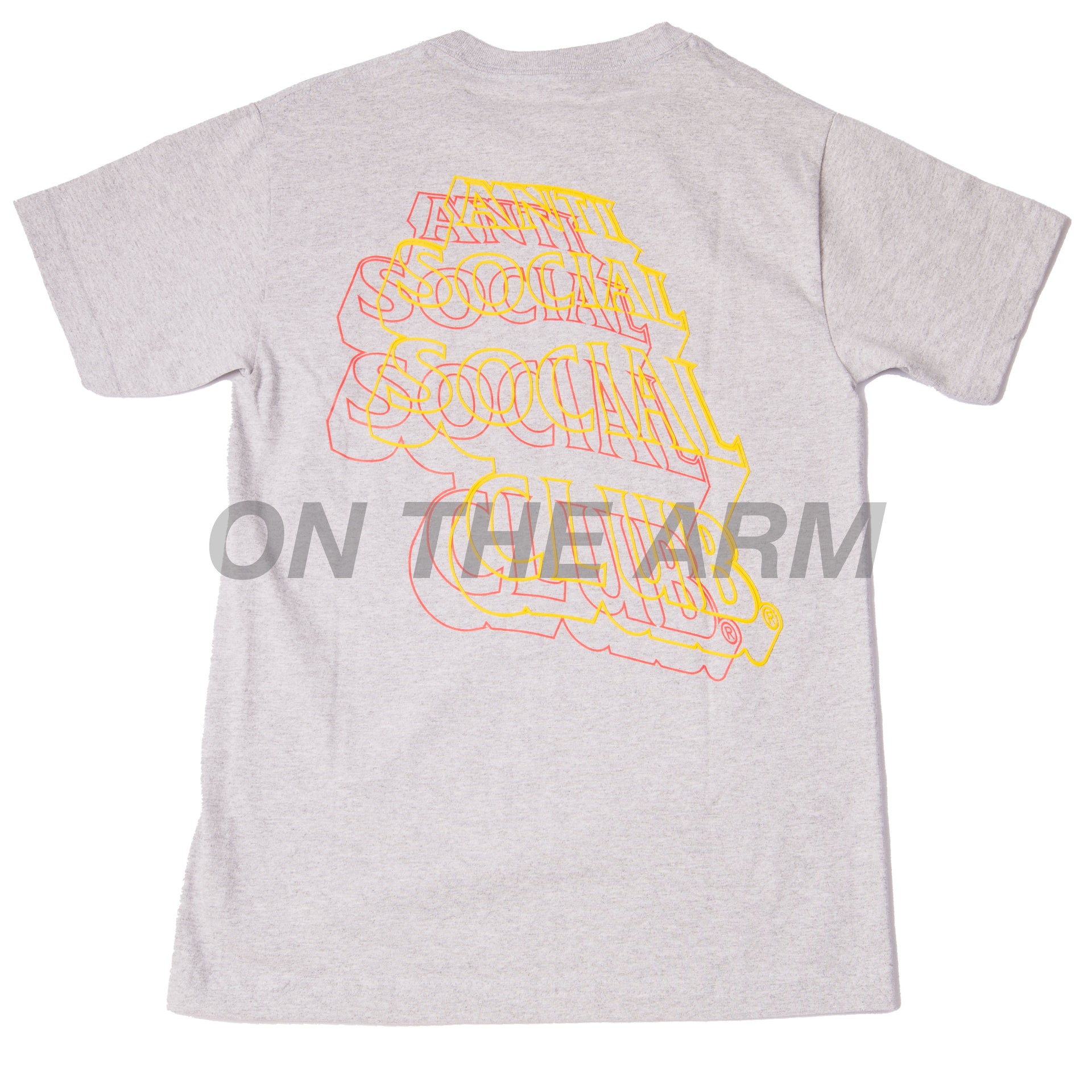ASSC Grey Neon Lights And A Lot Of Rain Tee