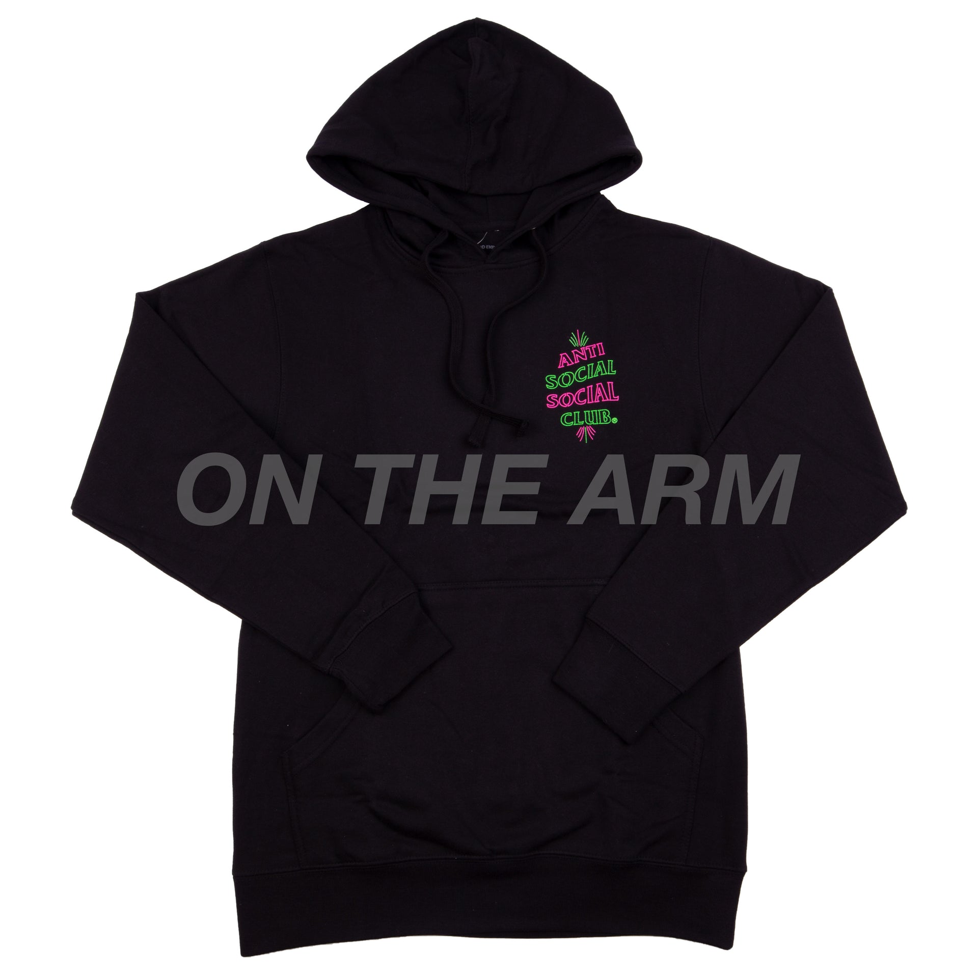 Anti Social Social Club Black 777 Hoodie