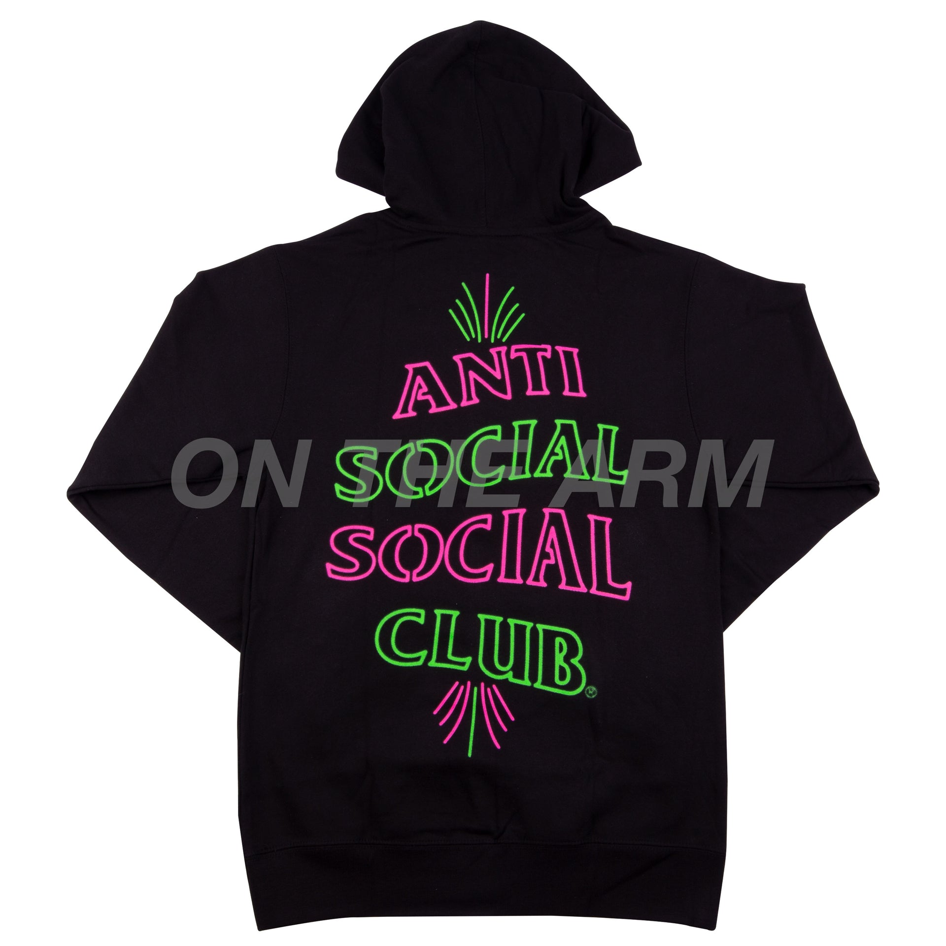 Anti Social Social Club Black 777 Hoodie