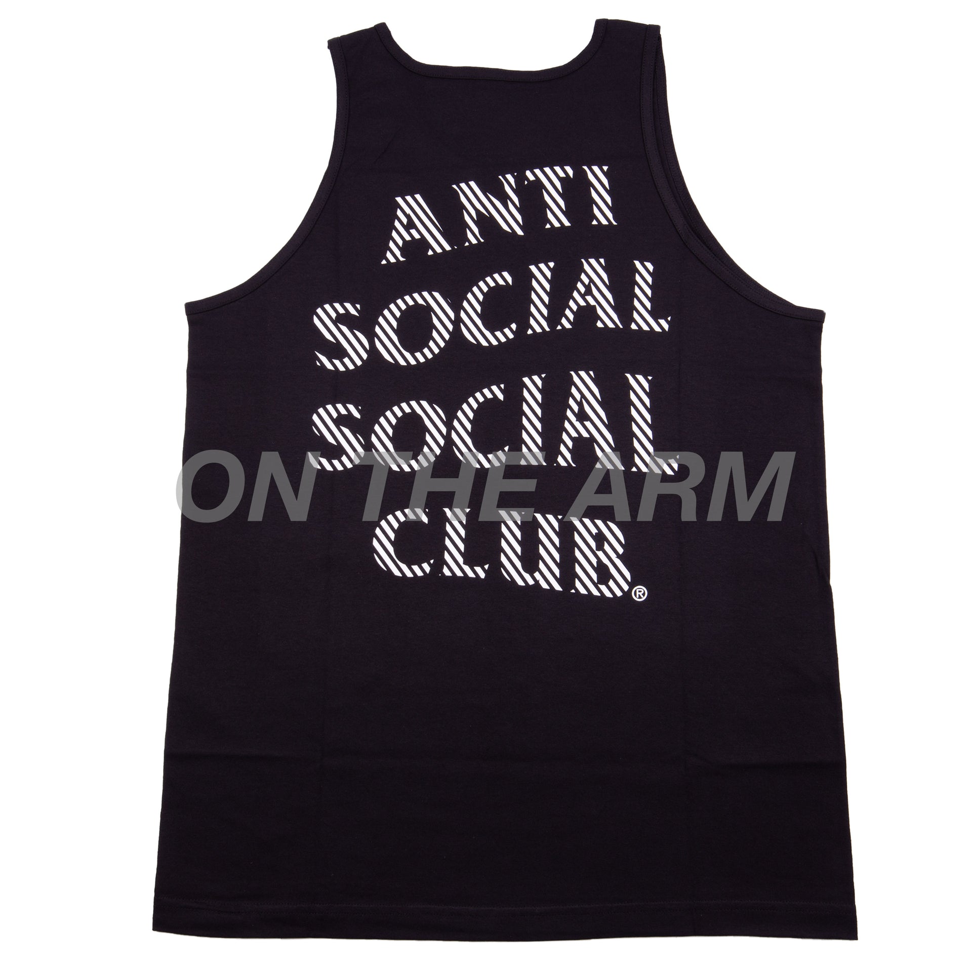 Anti Social Social Club Black Goodbye Summer Tank Top