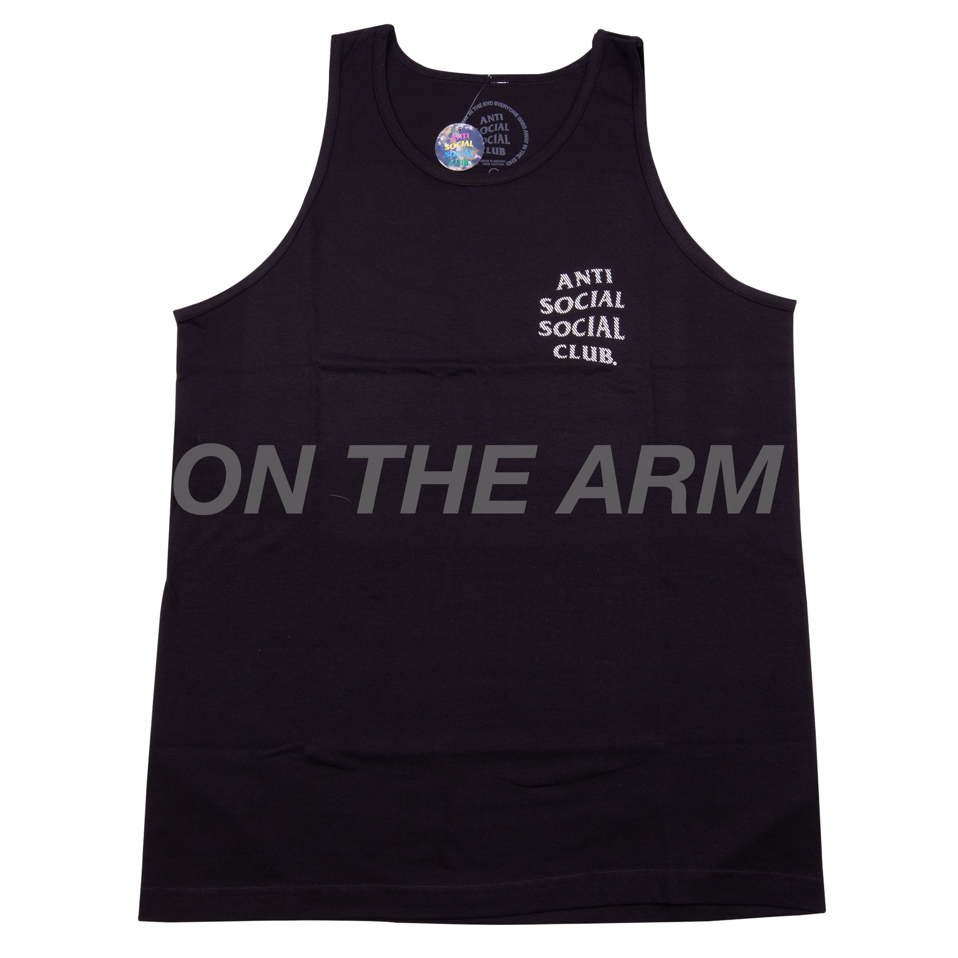 Anti Social Social Club Black Goodbye Summer Tank Top