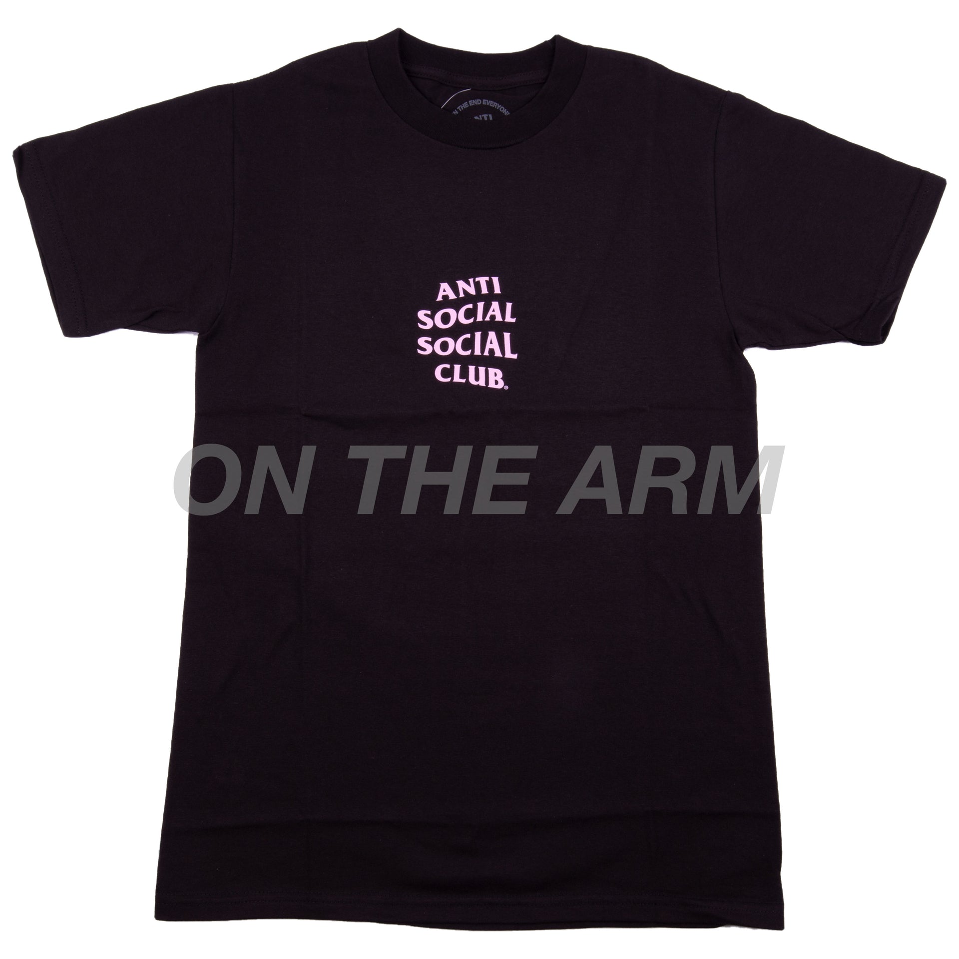 Anti Social Social Club Black Never Again Tee