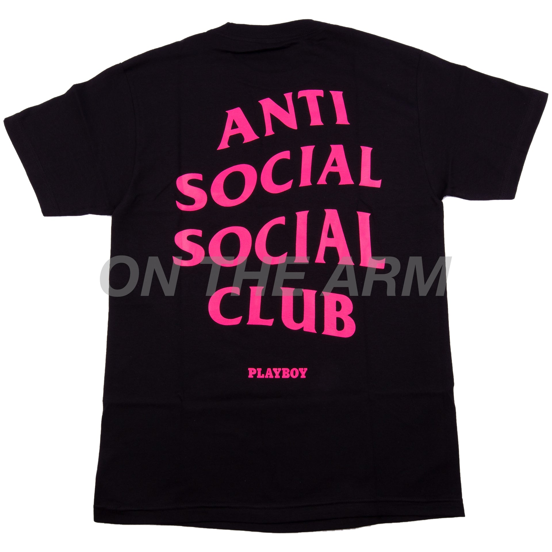 Anti Social Social Club Black Playboy Bunny Tee