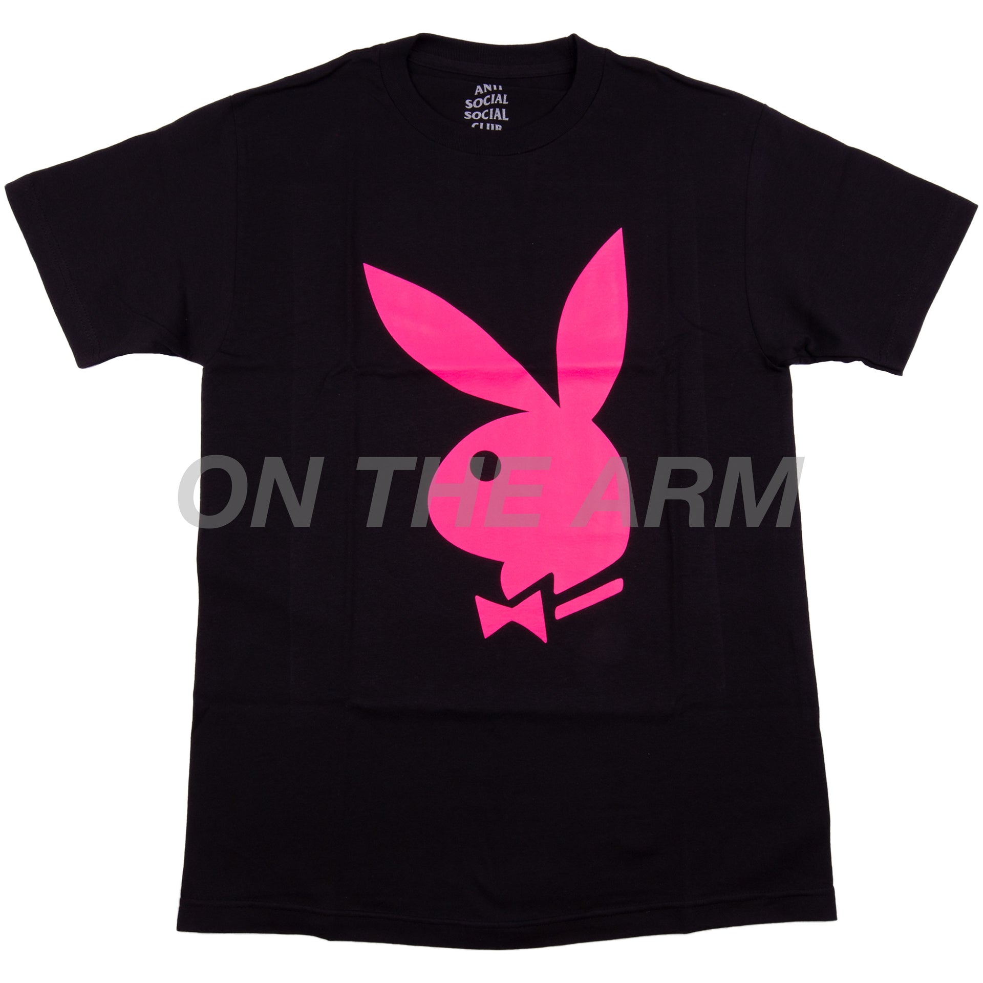 Anti Social Social Club Black Playboy Bunny Tee
