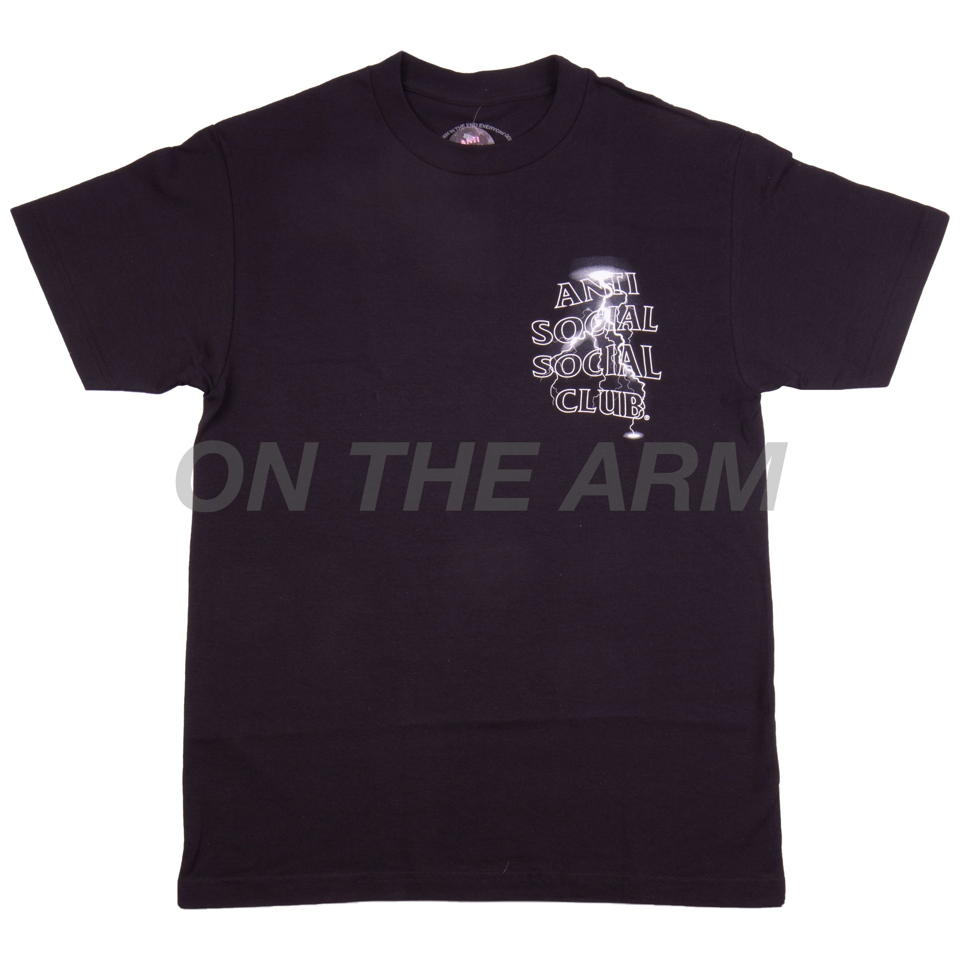 Anti Social Social Club Black Twisted Tee