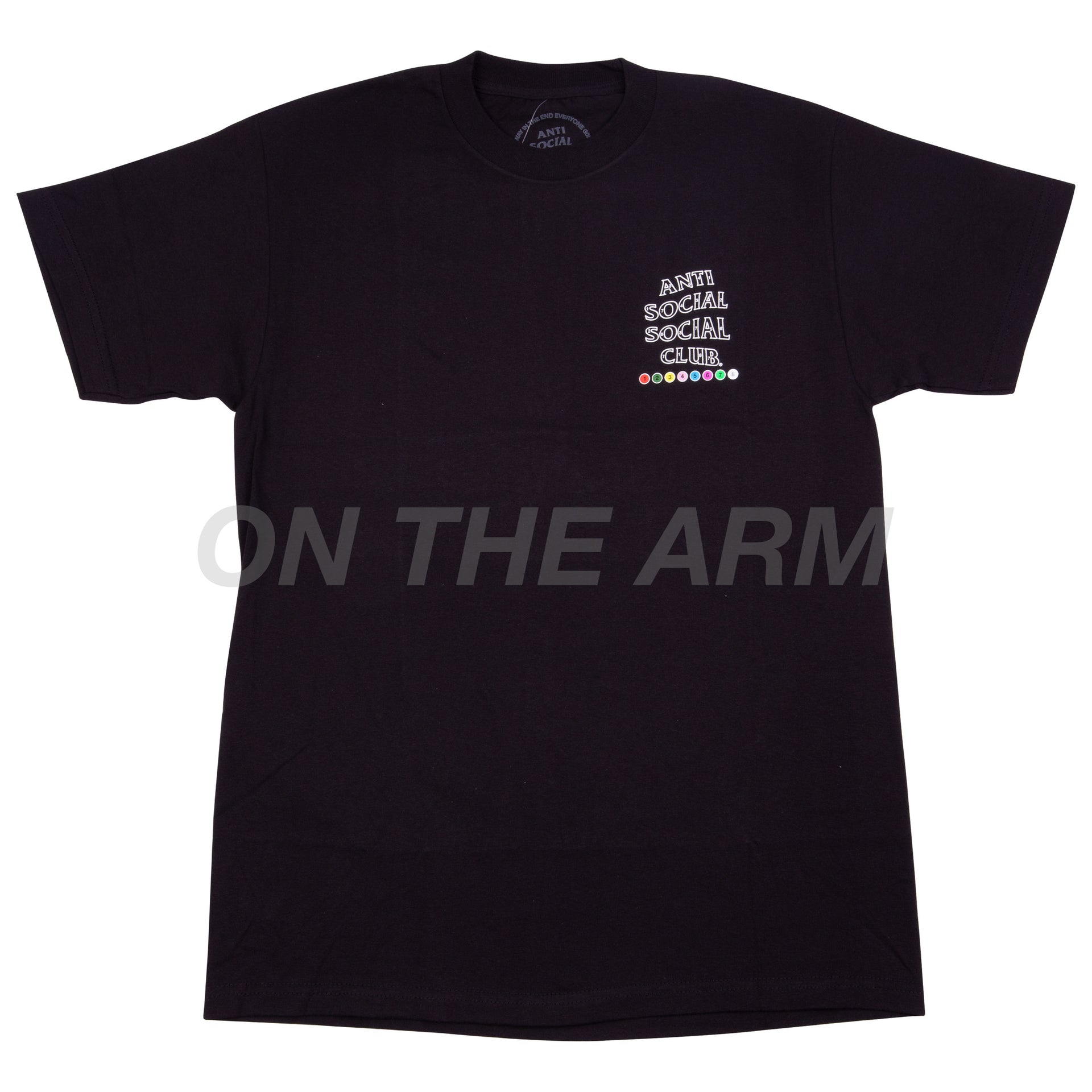Anti Social Social Club Black Up To You Tee
