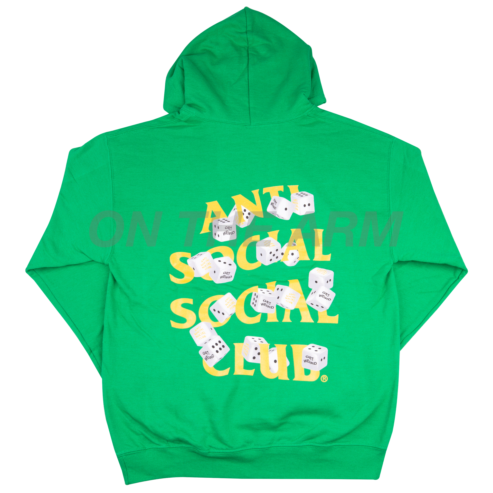 Anti Social Social Club Green Take Me Home Hoodie