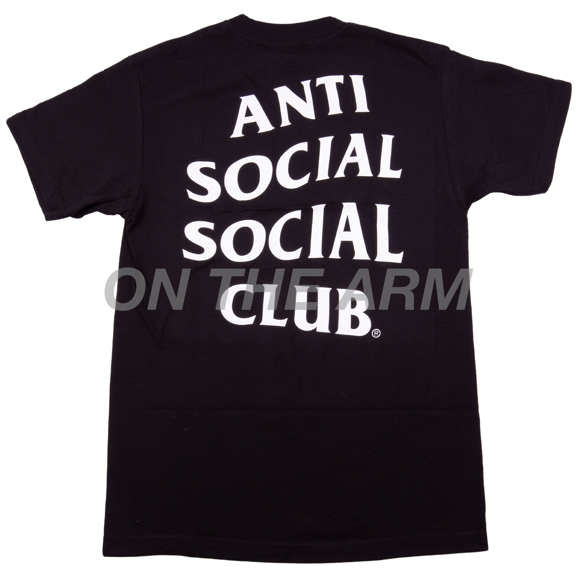 Anti Social Social Club Black Logo 2 Tee