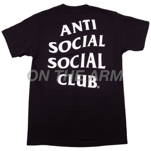 Anti Social Social Club Black Logo 2 Tee