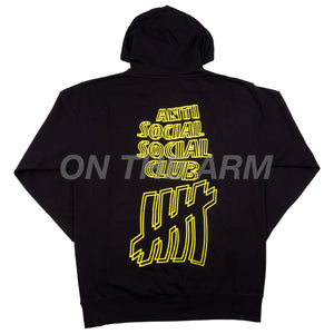 Anti Social Social Club Black Undefeated Hoodie