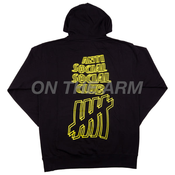 Anti Social Social Club Black Undefeated Hoodie