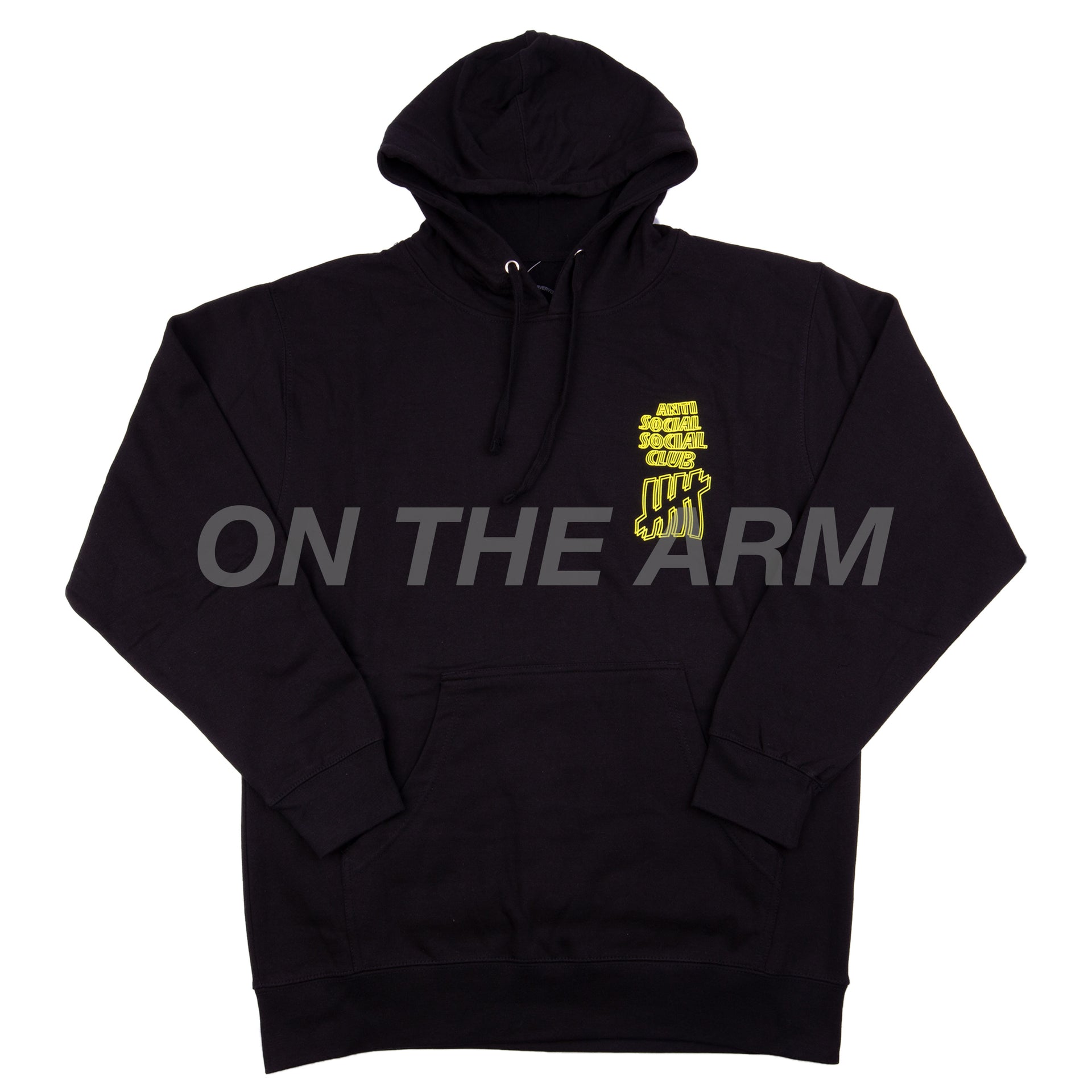 Anti Social Social Club Black Undefeated Hoodie