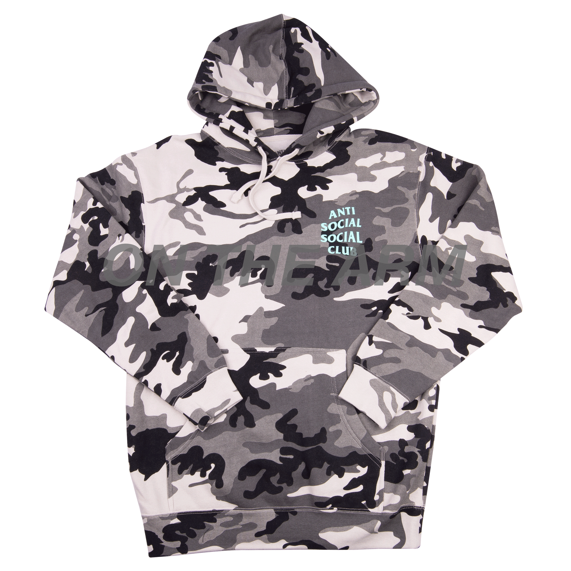 Anti Social Social Club Melrose Frozen Camo Hoodie