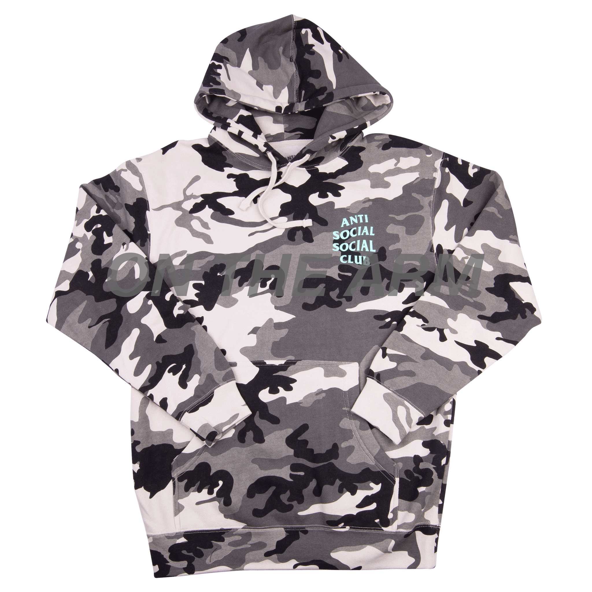 Anti Social Social Club Melrose Frozen Camo Hoodie – On The Arm