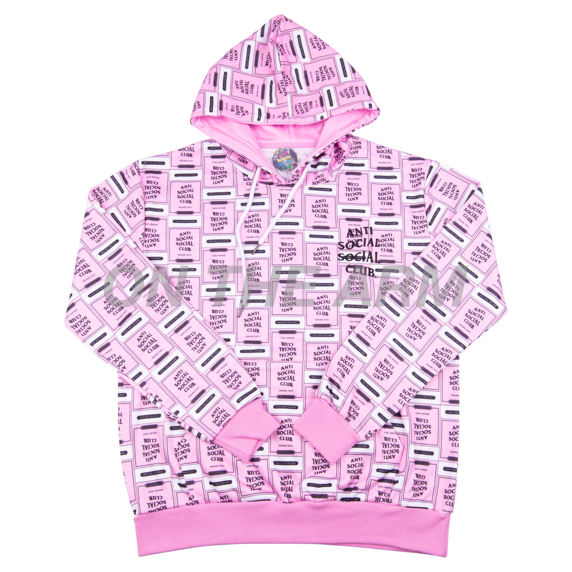 Anti Social Social Club Pink Balcony Hoodie