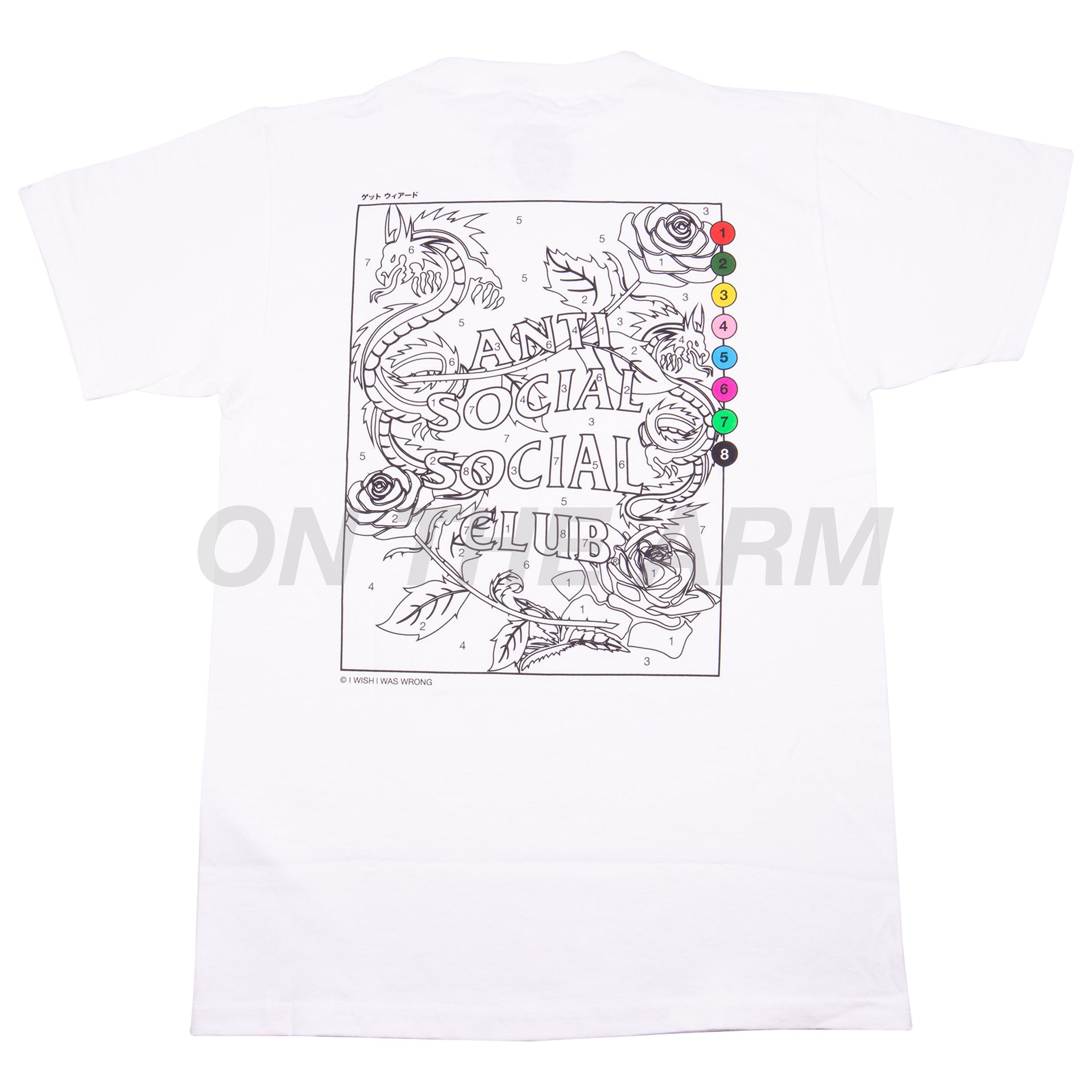 Anti Social Social Club White Up To You Tee