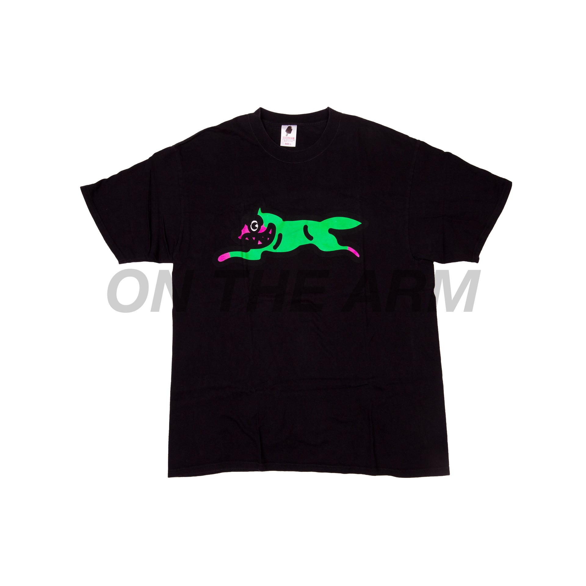 BBC Ice Cream Black/Green Dog Tee