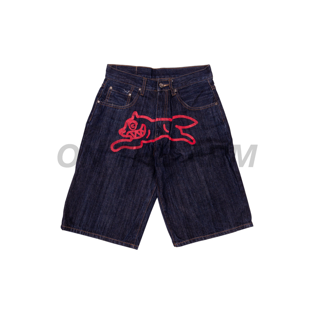 BBC Ice Cream Denim Dog Shorts - Main Image