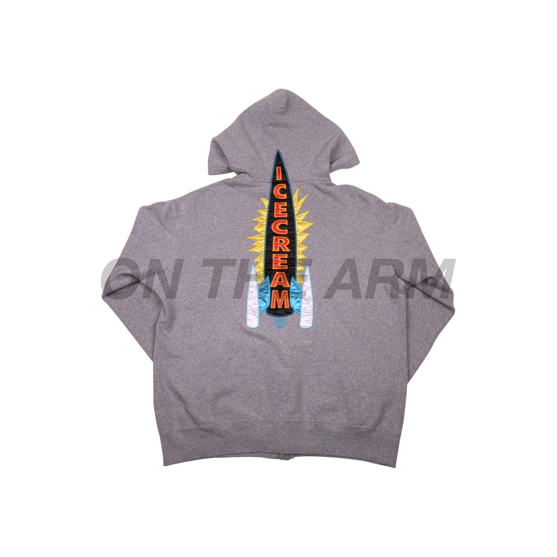 BBC Ice Cream Grey Rocket Zip Up