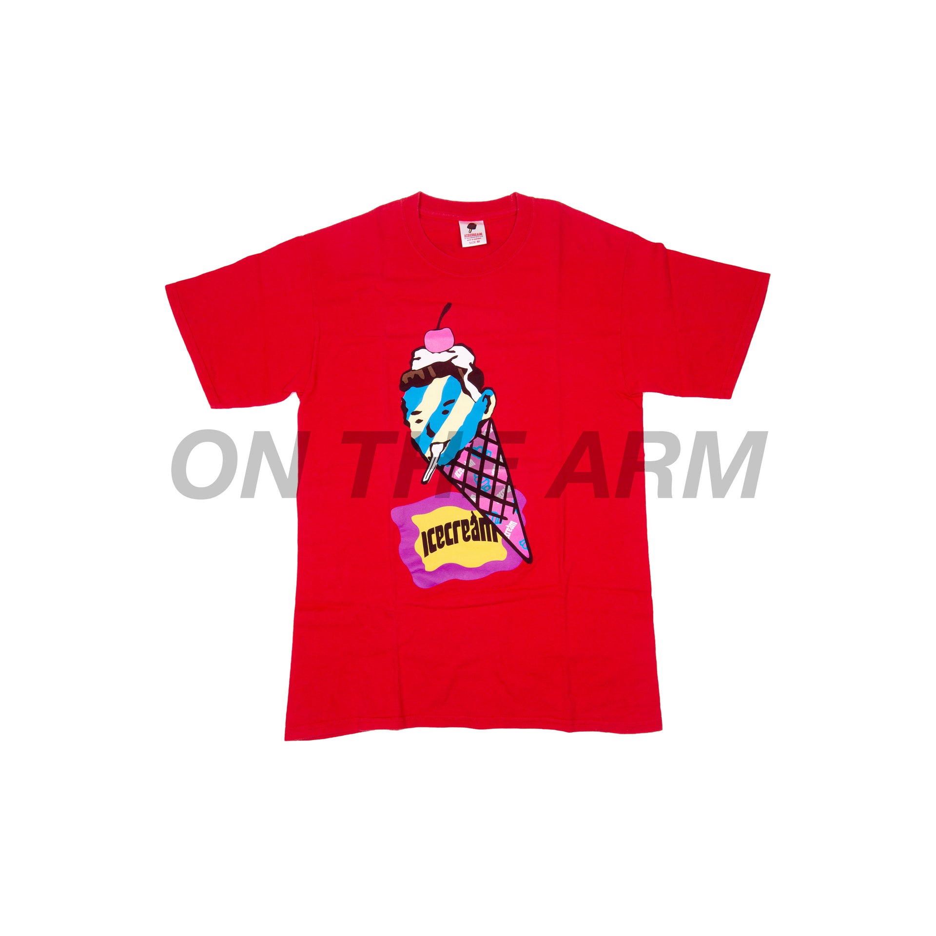 BBC Ice Cream Red Ice Cream Man Tee