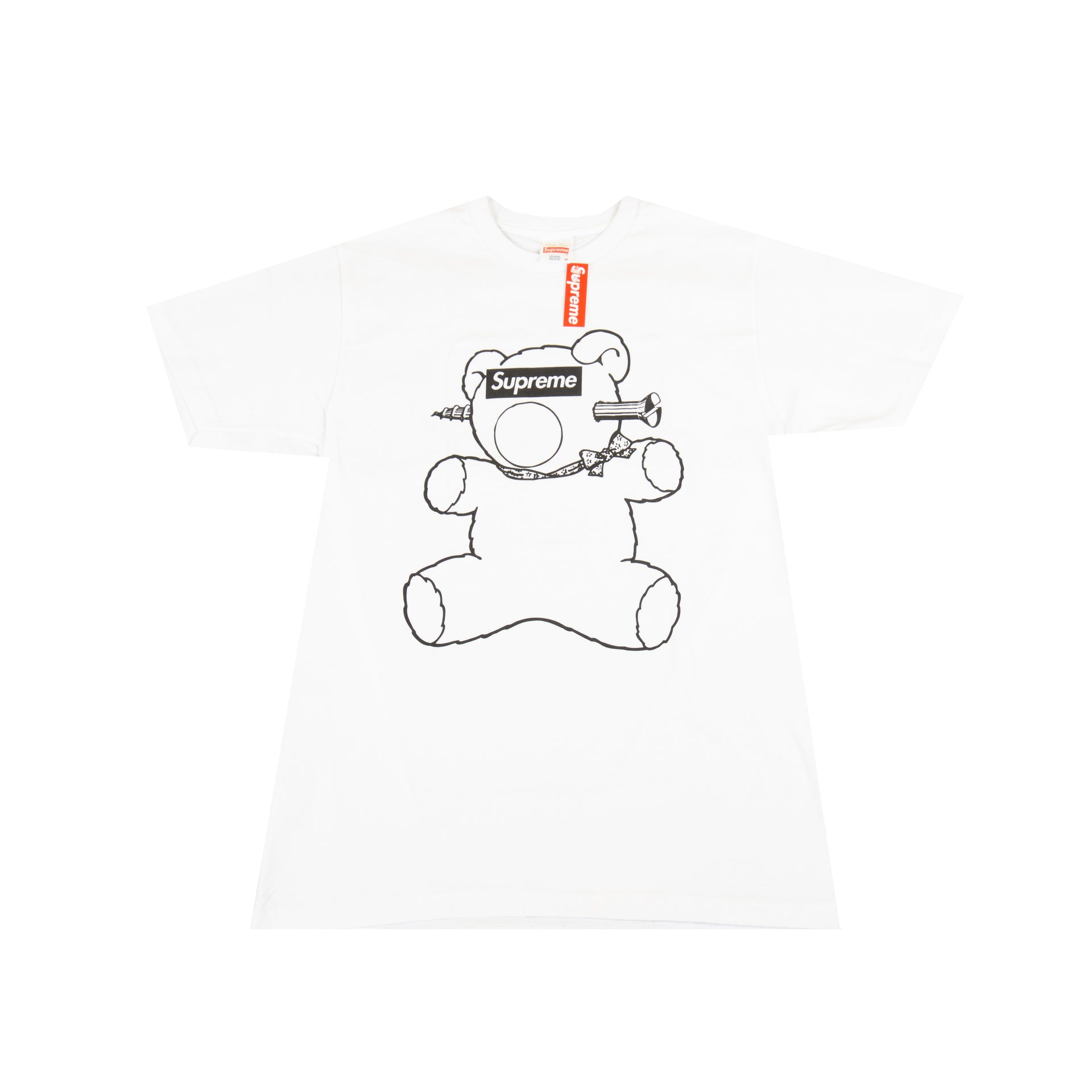 Supreme White Undercover Bear Tee