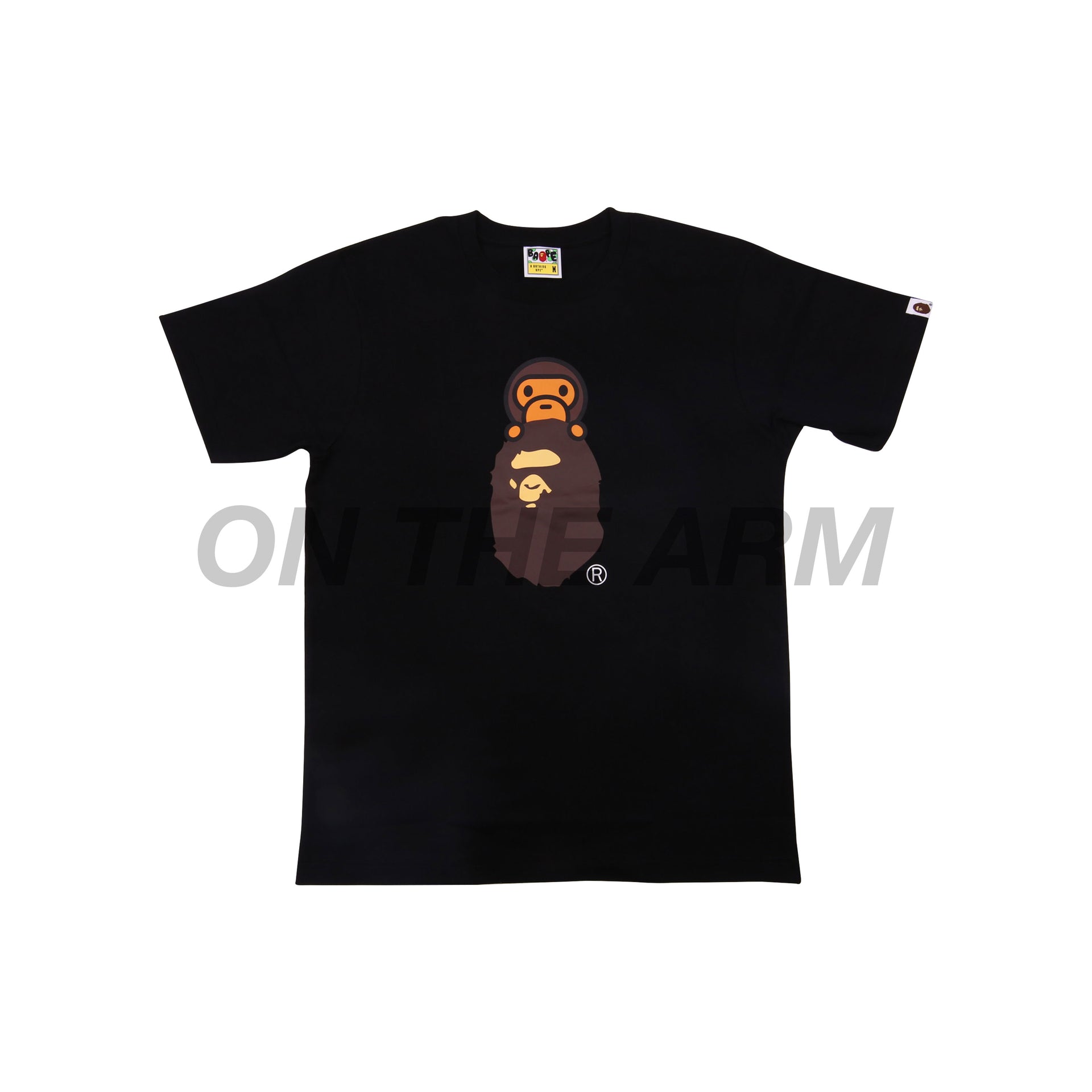 Bape Black Baby Milo Ape Head Tee