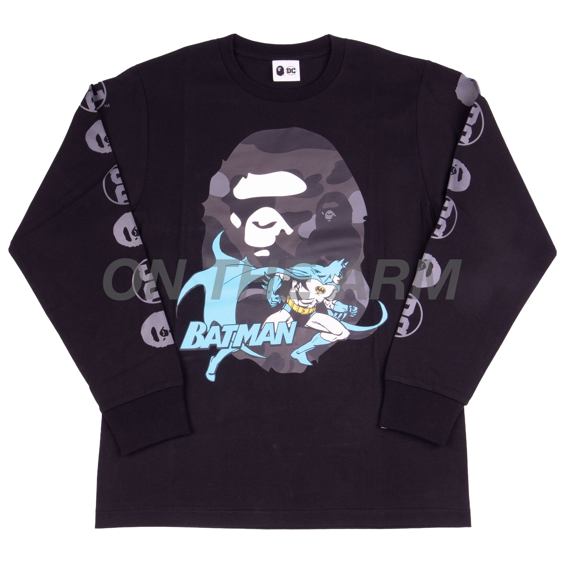 Bape Black Batman L/S