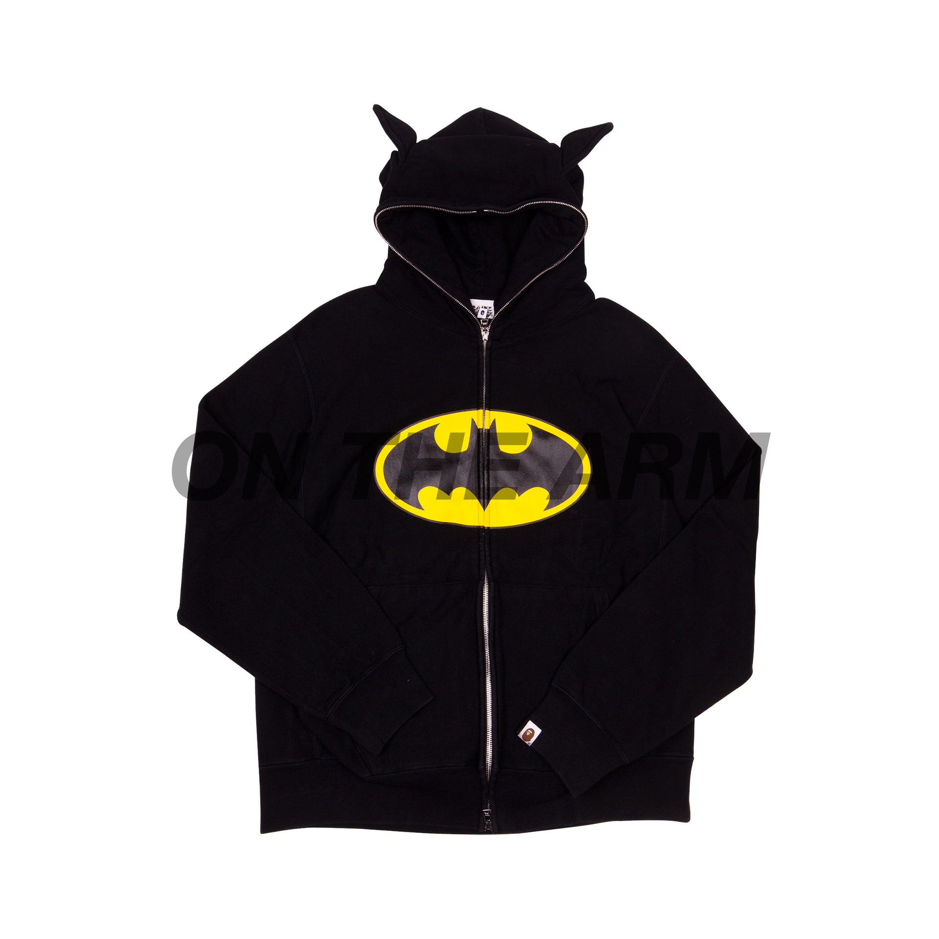 Bape Black Batman Zip Up