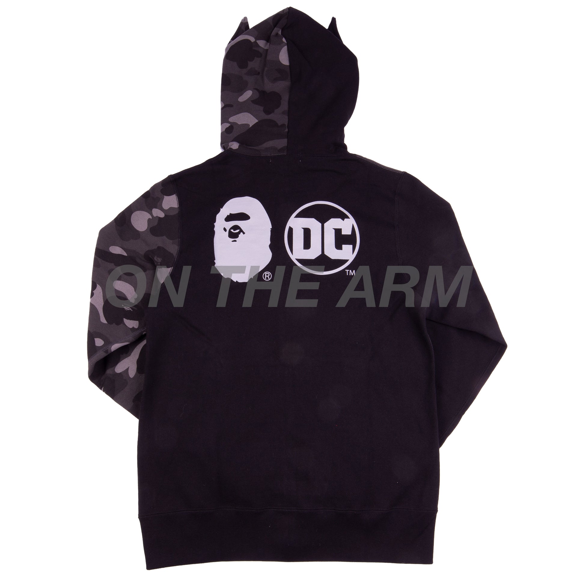 Bape Black Camo Batman Full Zip