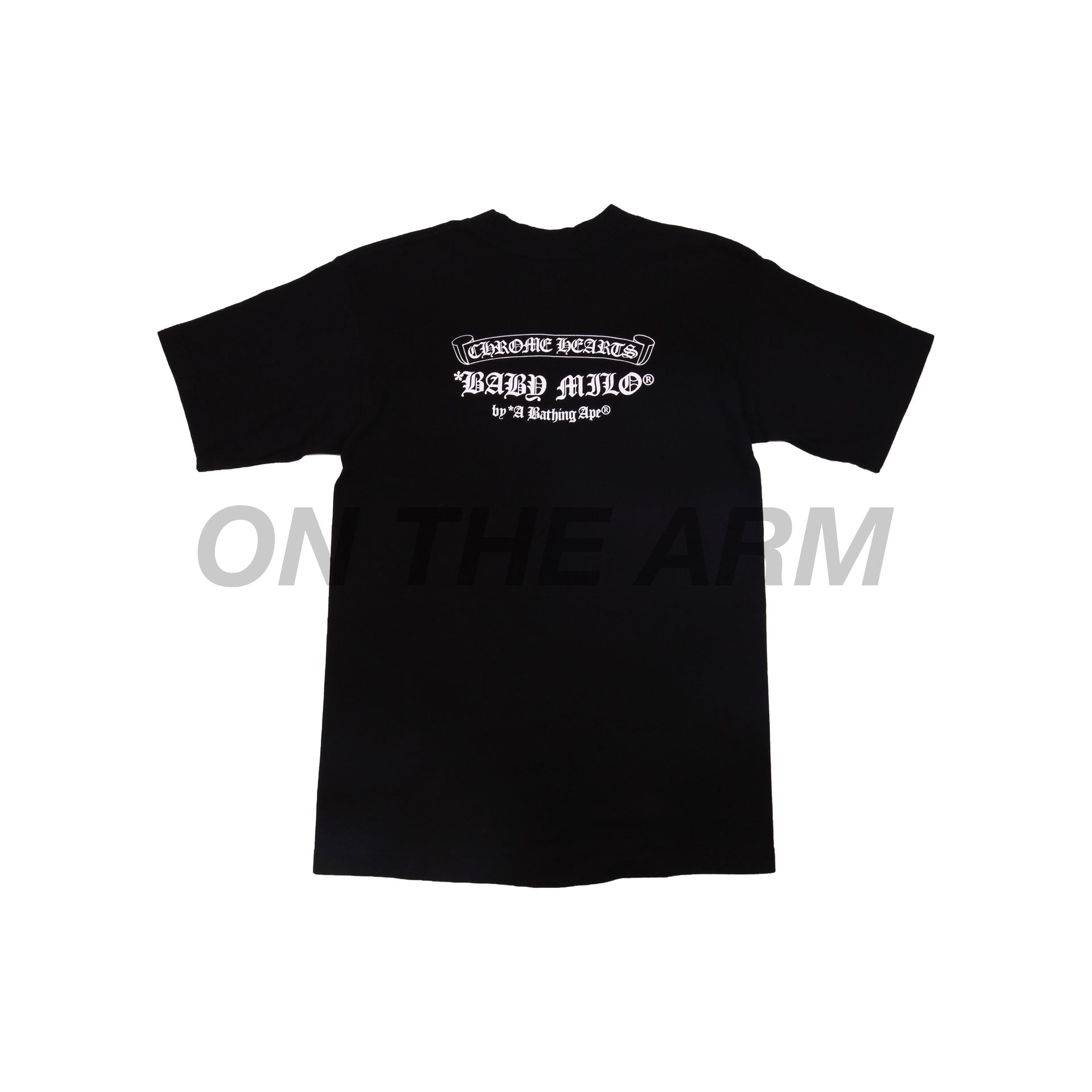 Bape Black Chrome Hearts Baby Milo Tee