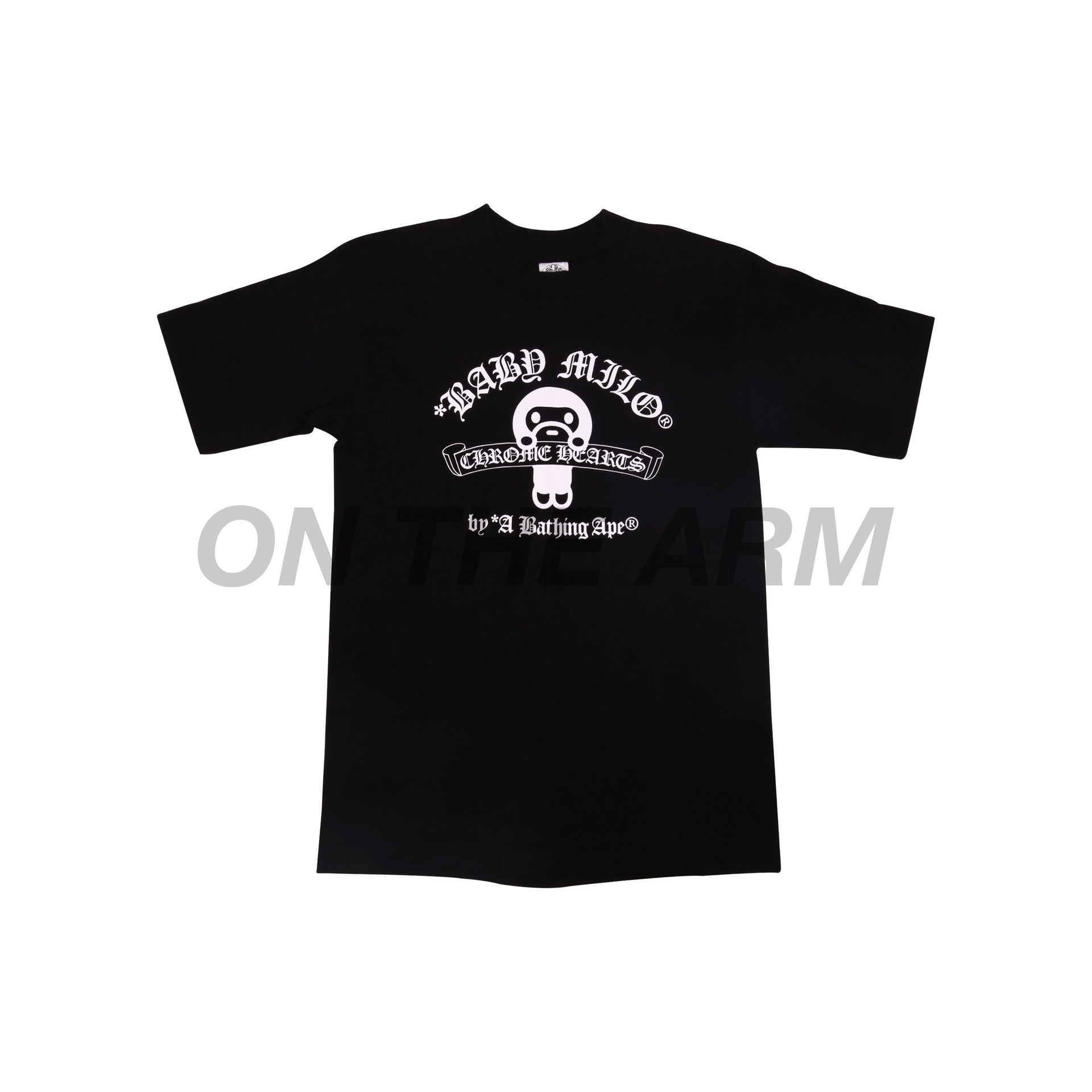 Bape Black Chrome Hearts Baby Milo Tee