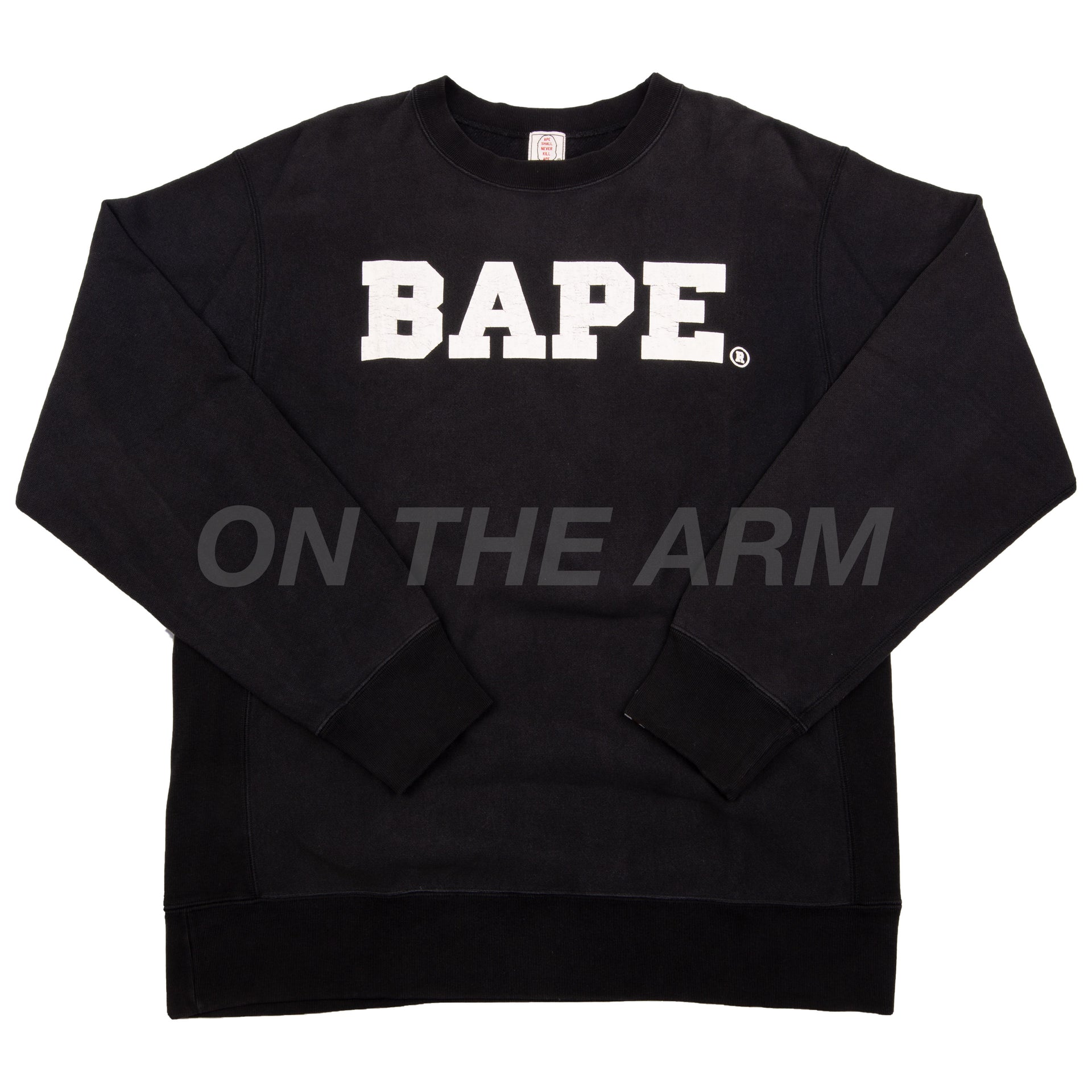 Bape Black Crew USED