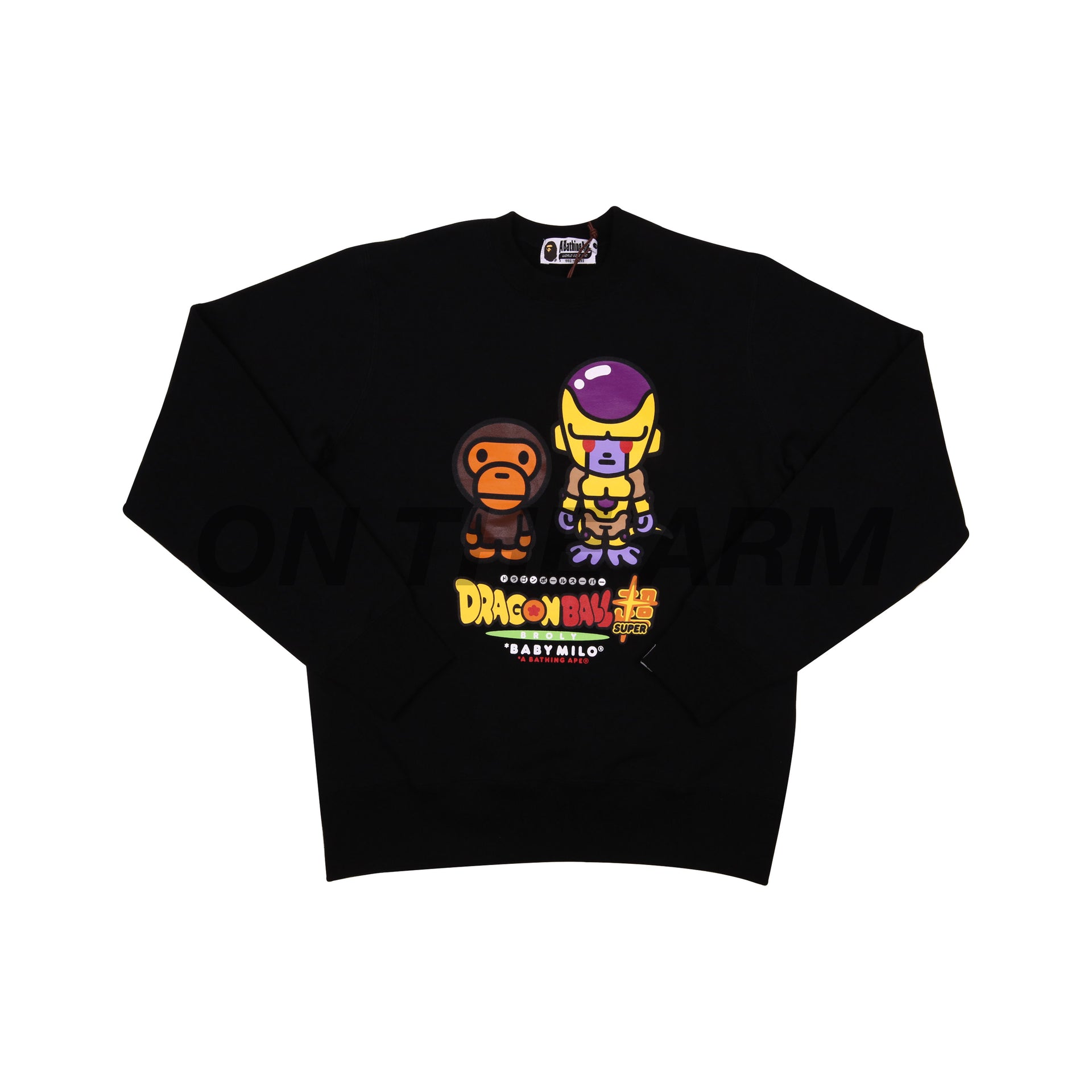 Bape Black DBS Golden Frieza Crew