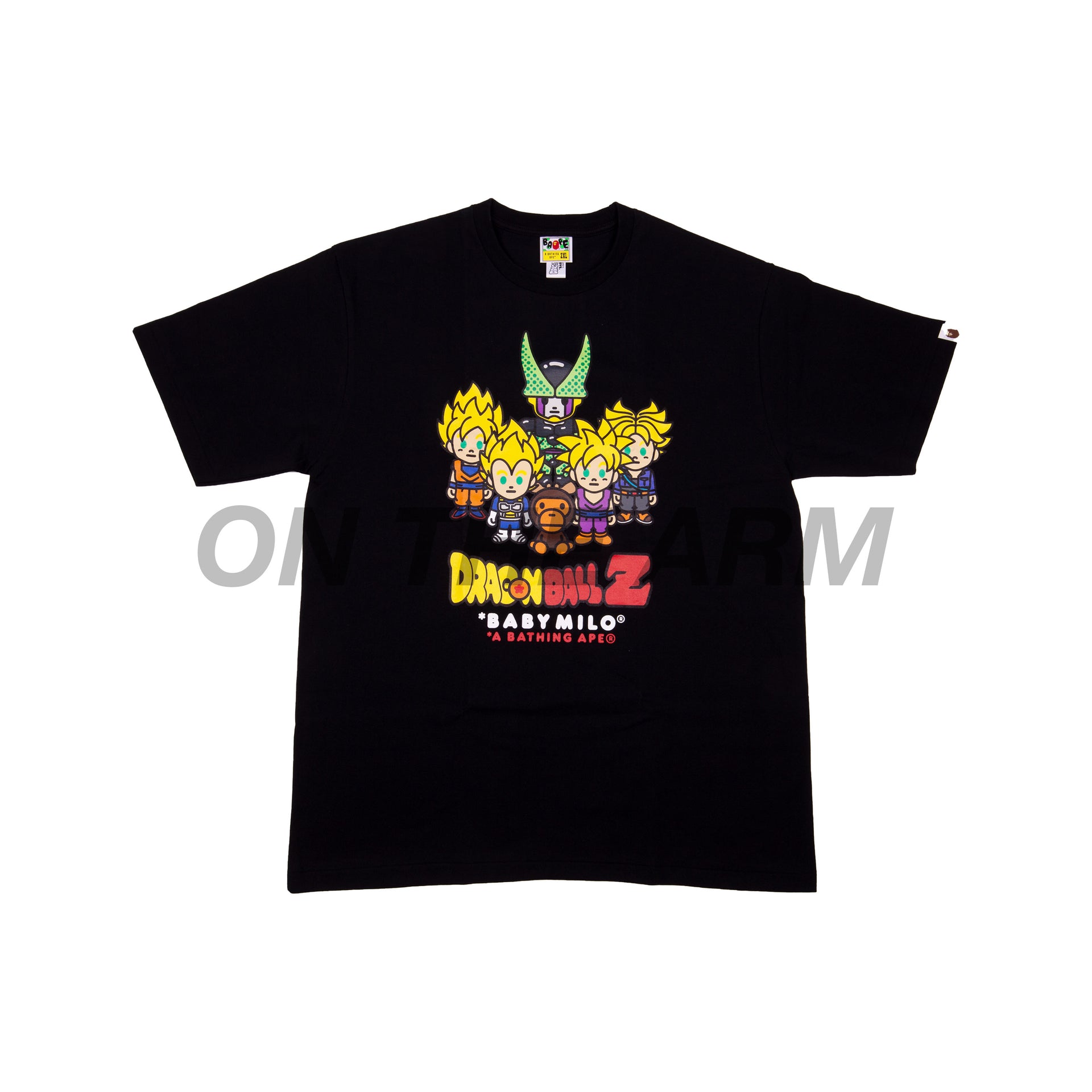 Bape Black DBZ Cell Games Tee