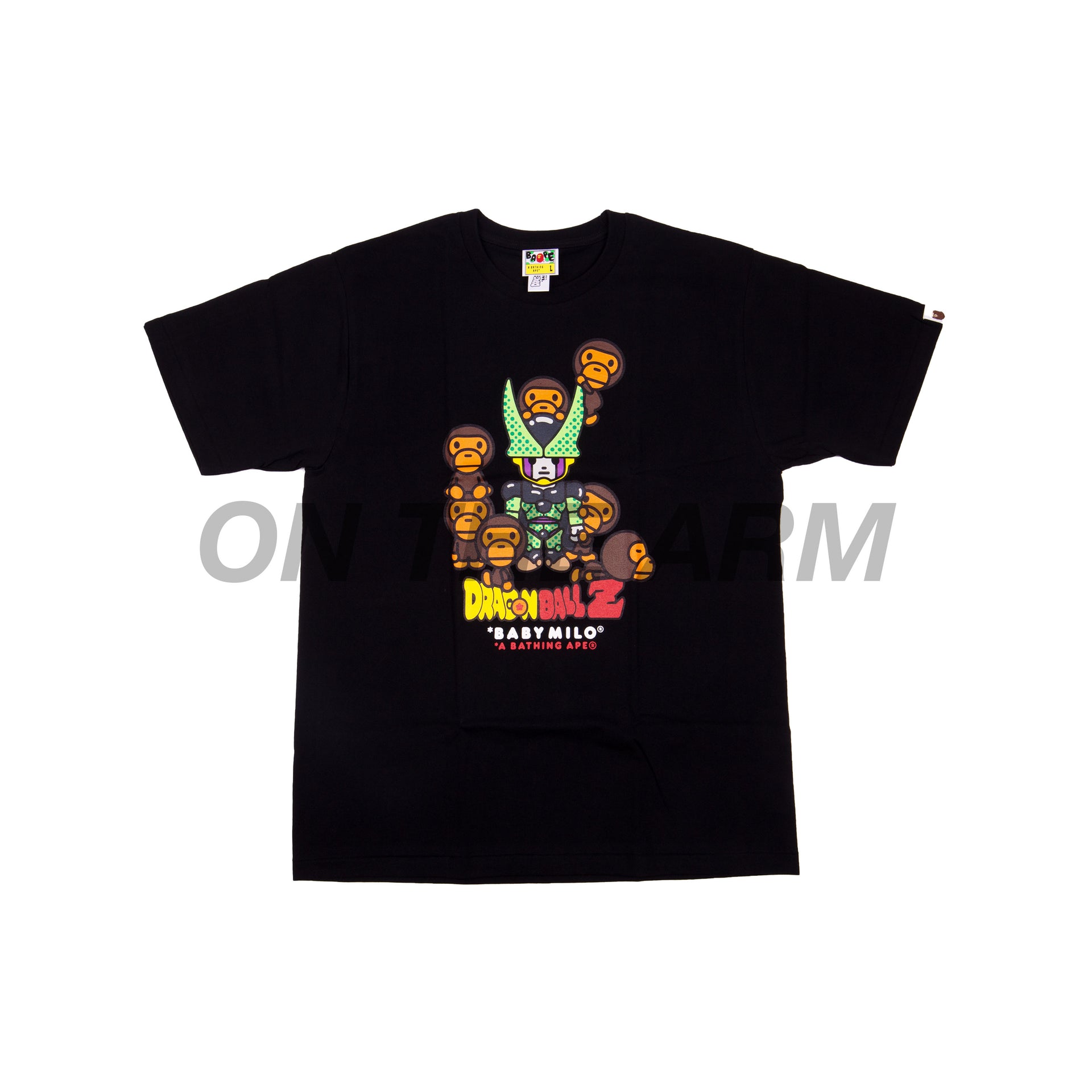 Bape Black DBZ Cell Jr. Tee