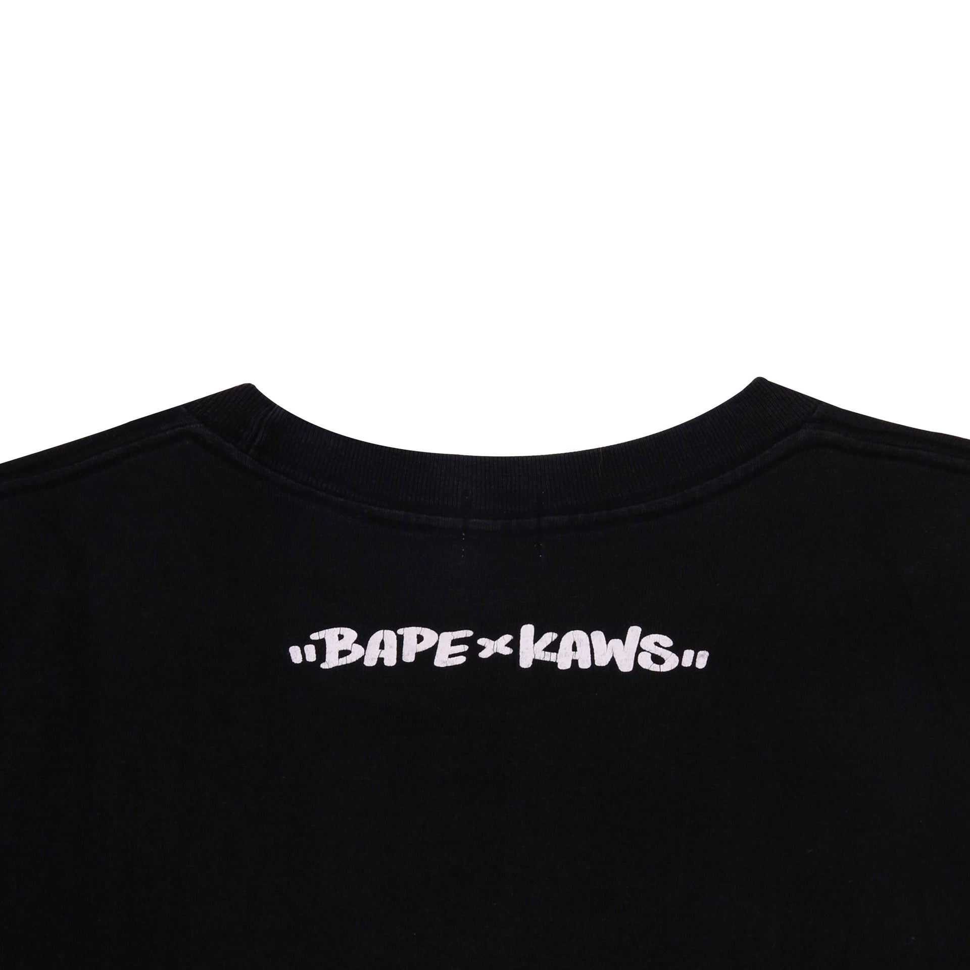 Bape Black Kaws Baby Milo Tee