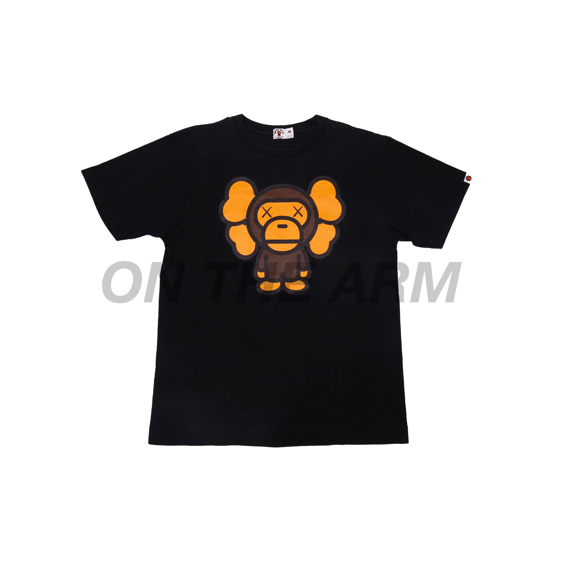 Bape Black Kaws Baby Milo Tee