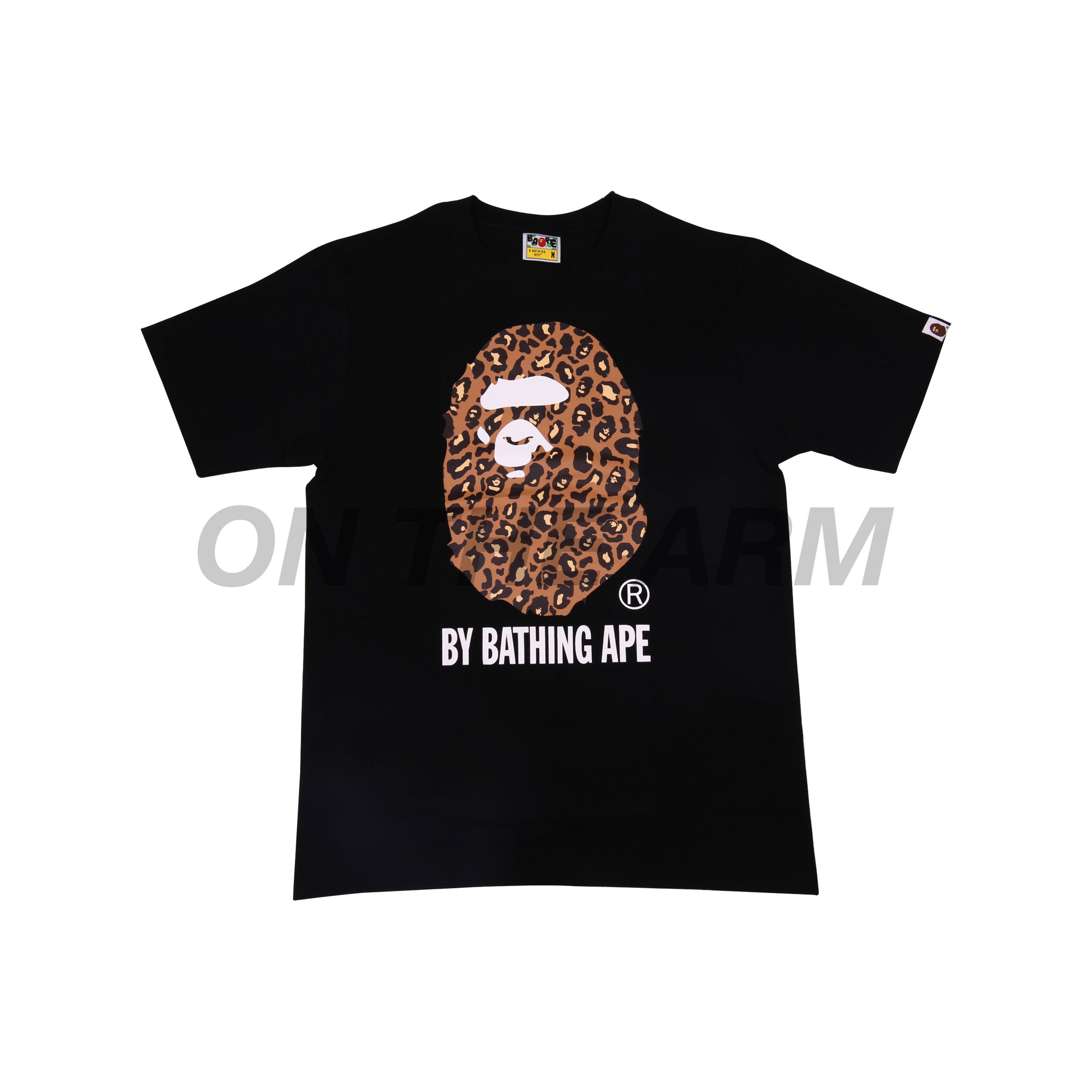Bape Black Leopard Camo By Bathing Ape Tee - Main Image