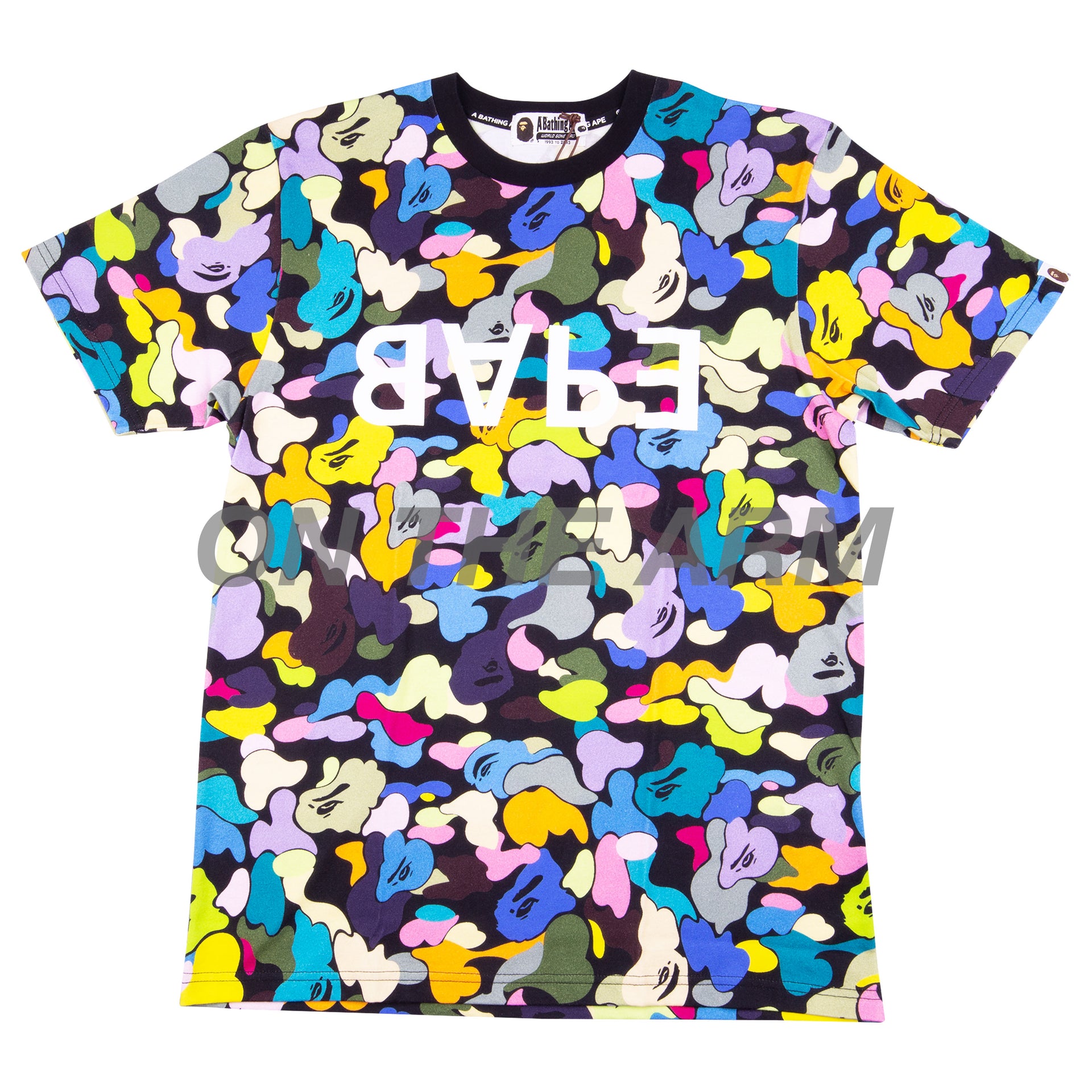 Bape Black Multi Camo BAPE Tee