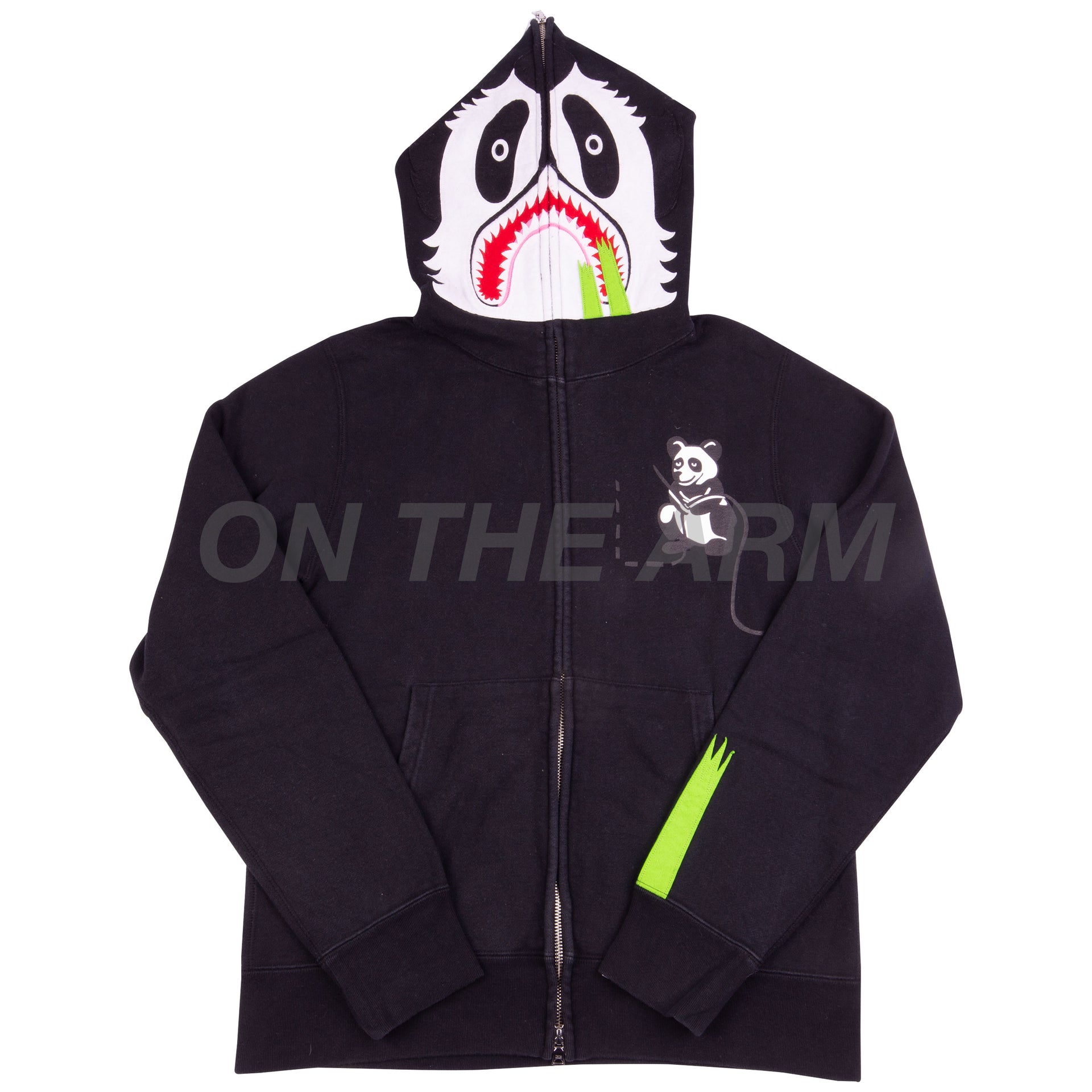Bape Black Panda Full Zip USED