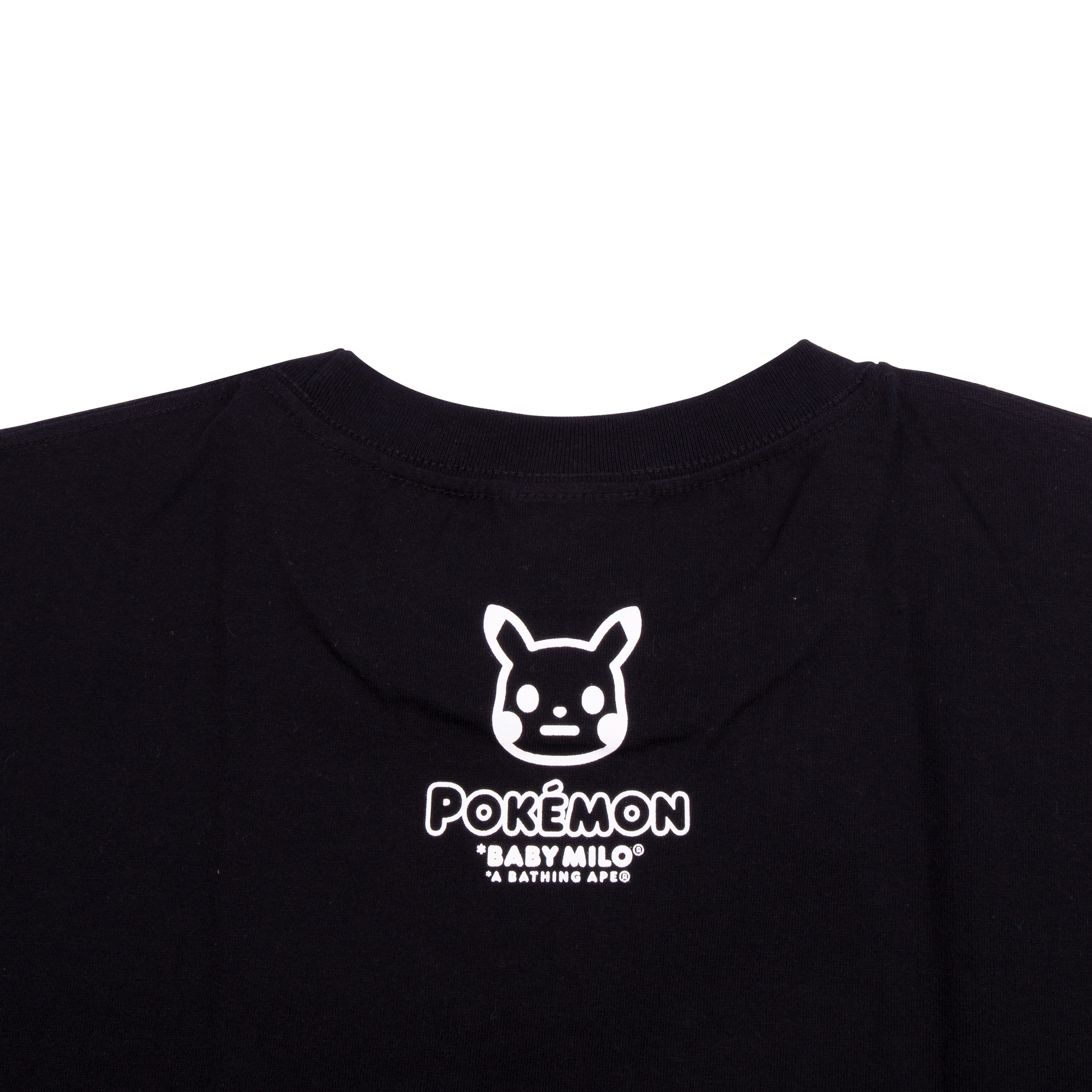 Bape Black Pokemon Monotone Starters Tee